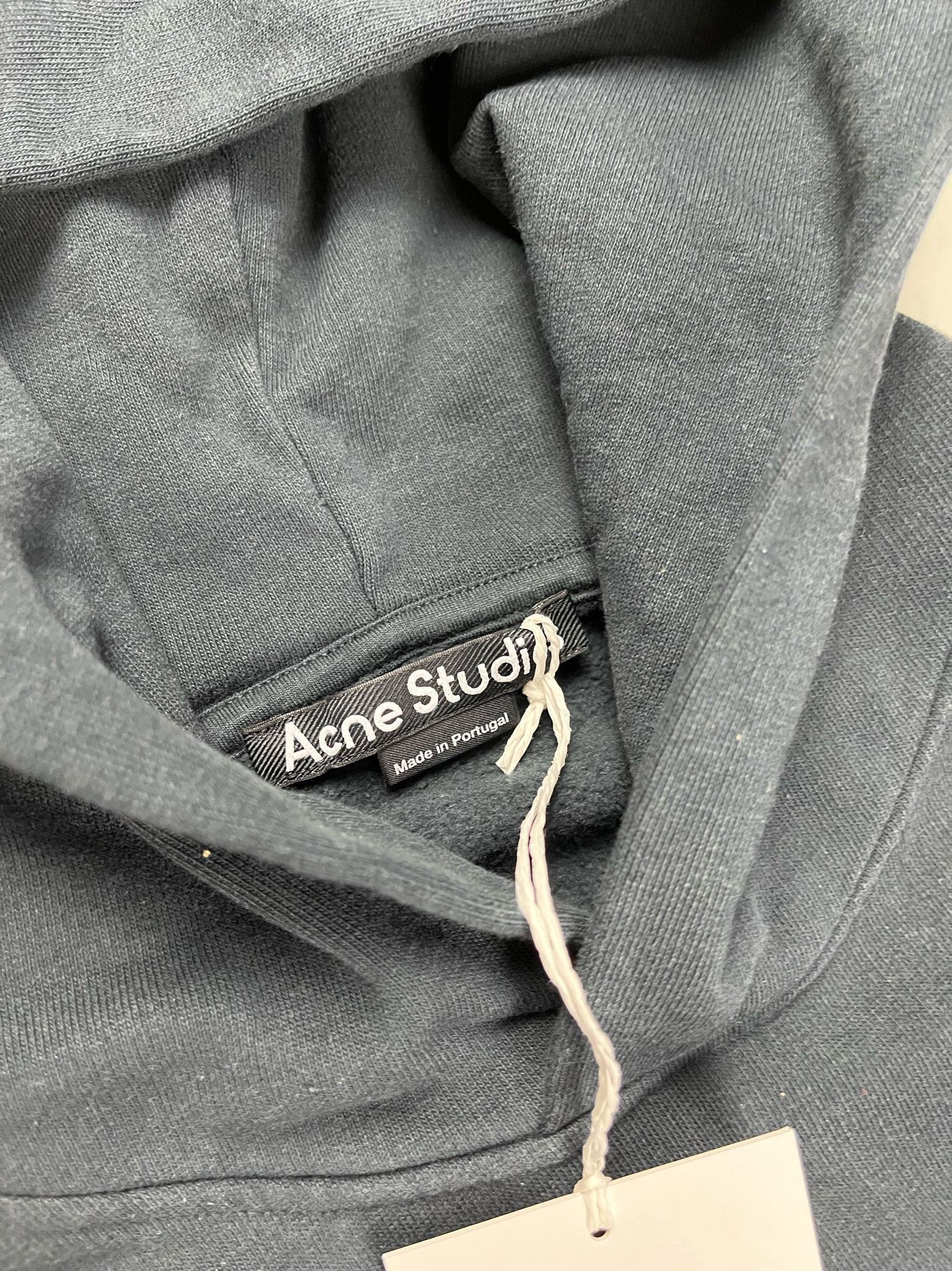 Acne Studios Acne Studios Face Motif Black Hoodie Size US L / EU 52-54 / 3 - 12 Thumbnail
