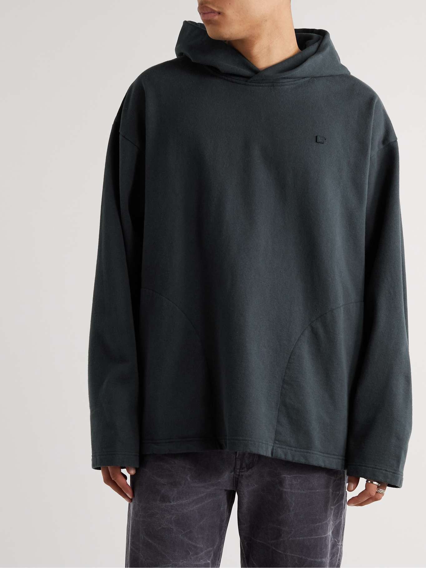 Acne Studios Acne Studios Face Motif Black Hoodie Size US L / EU 52-54 / 3 - 3 Thumbnail