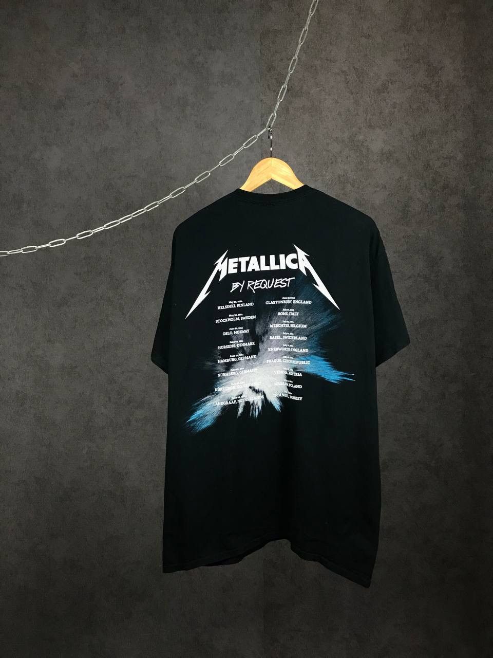 Band Tees Metallica vintage rock band overprinted tee Size US XL / EU 56 / 4 - 4 Thumbnail