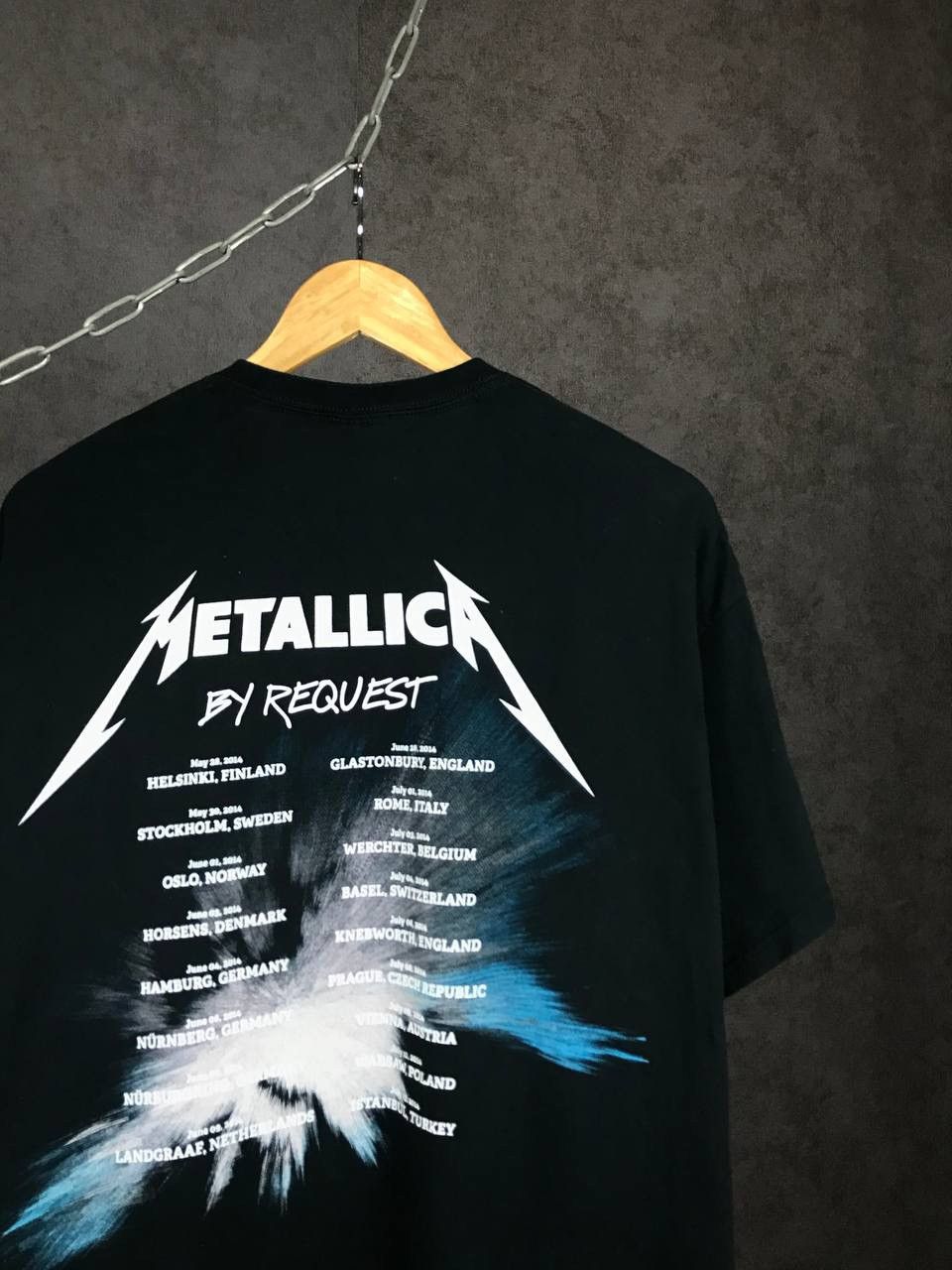 Band Tees Metallica vintage rock band overprinted tee Size US XL / EU 56 / 4 - 5 Thumbnail