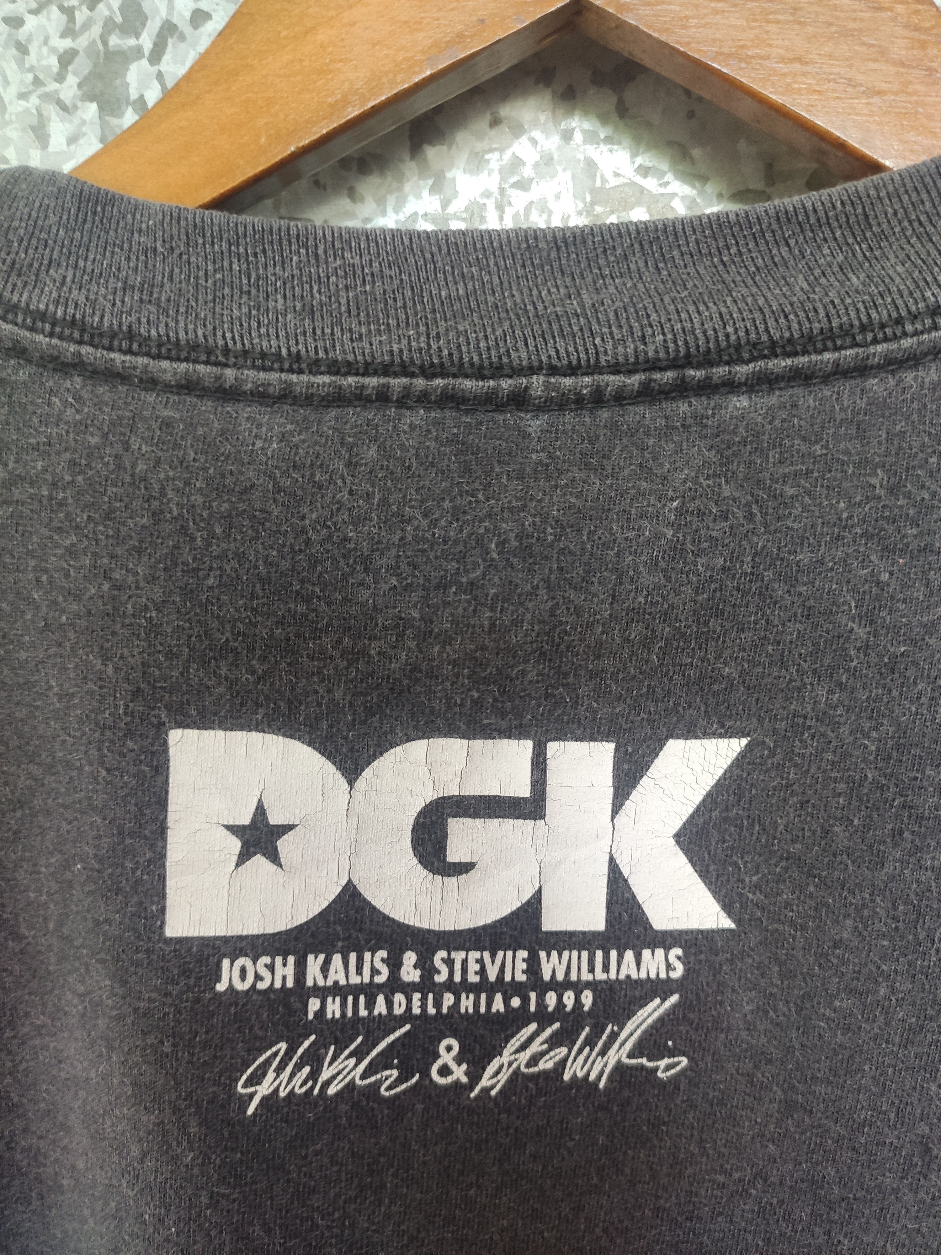 DGK Vtg 90s Vintage DGK t shirt Josh Kalis & Stevie Williams Size US S / EU 44-46 / 1 - 3 Thumbnail