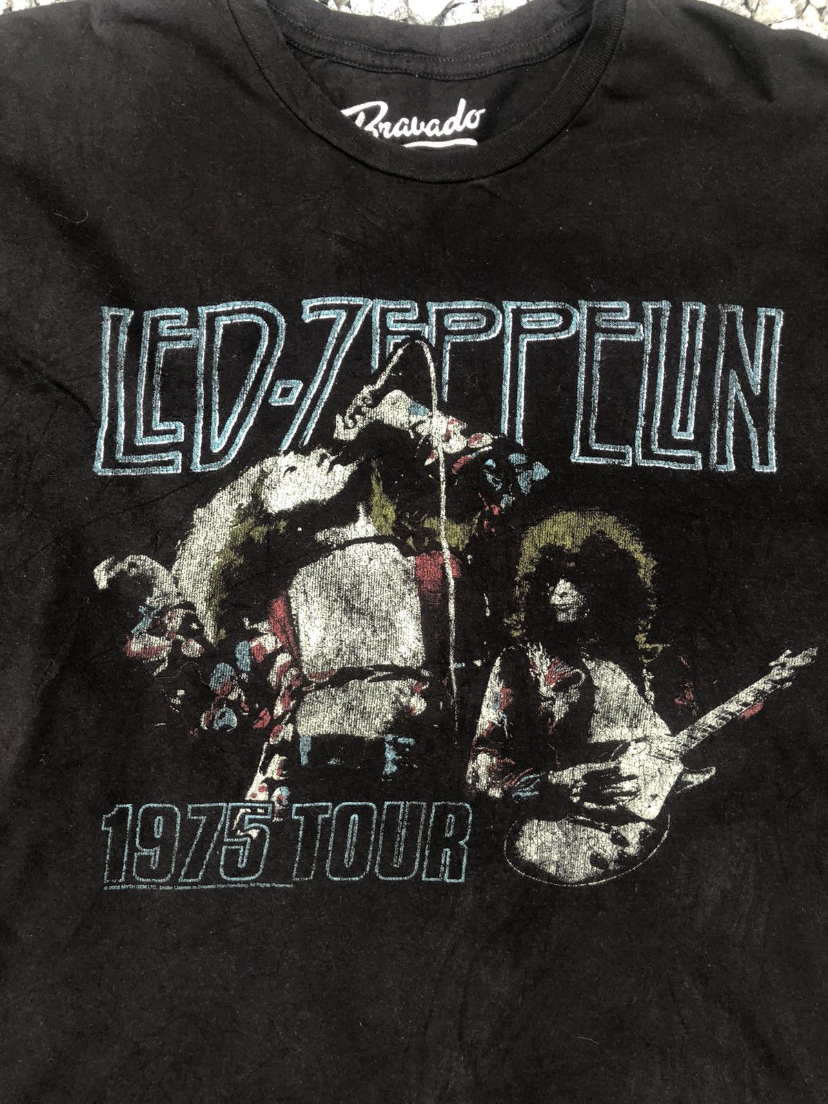 Band Tees Vintage 2008 Led Zeppelin Vintage Band Tees Size US XXL / EU 58 / 5 - 2 Thumbnail