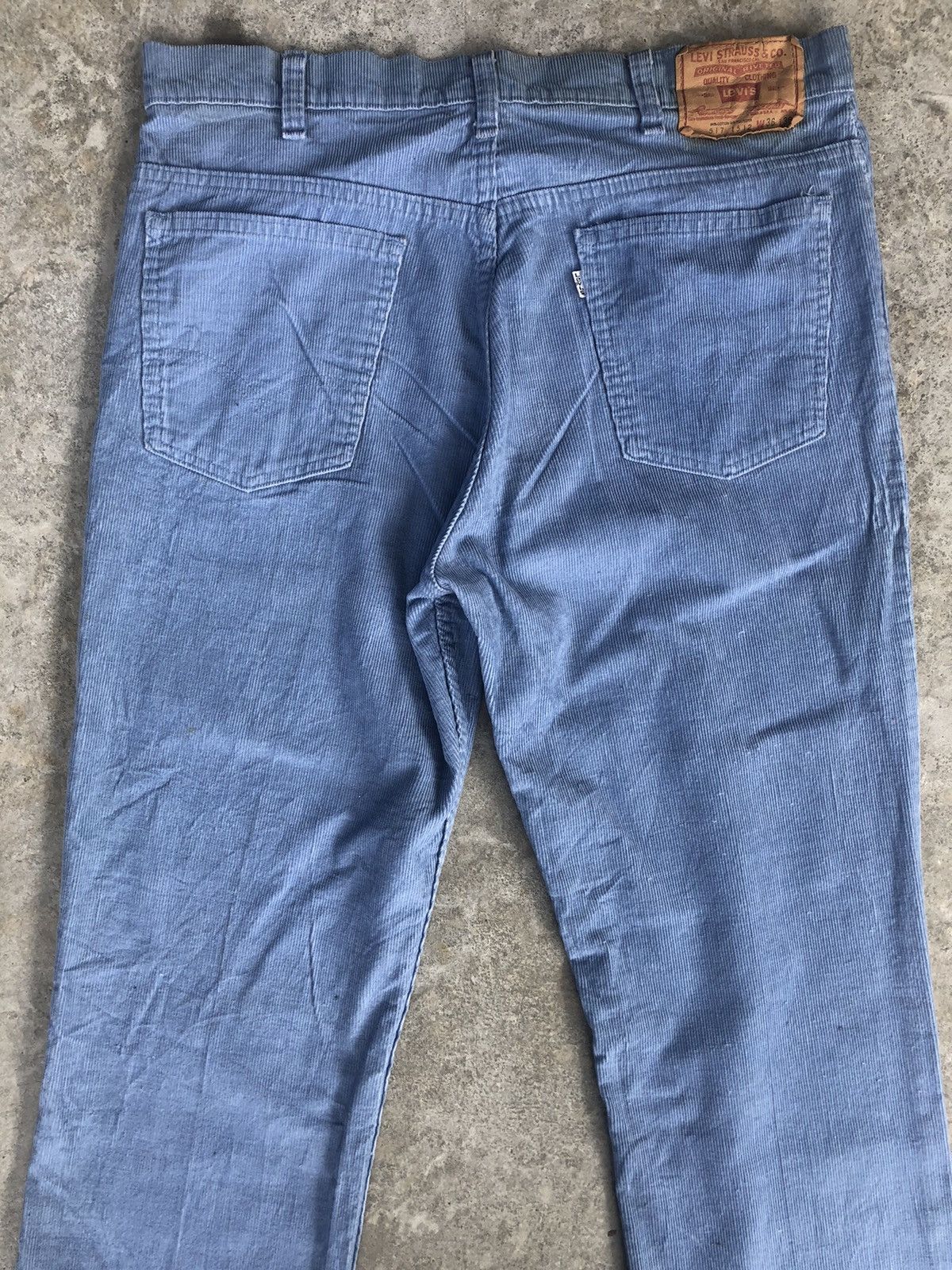 Levi's Vintage 80’s Levi’s Flared Jeans Corduroy 517 Size US 35 - 8 Thumbnail