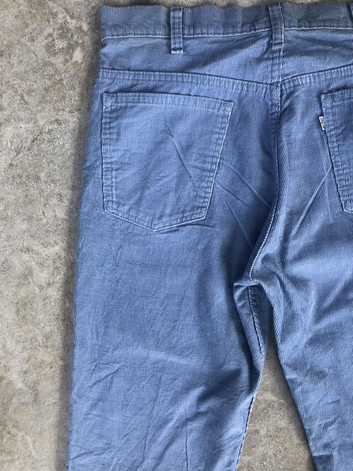 Levi's Vintage 80’s Levi’s Flared Jeans Corduroy 517 Size US 35 - 9 Thumbnail