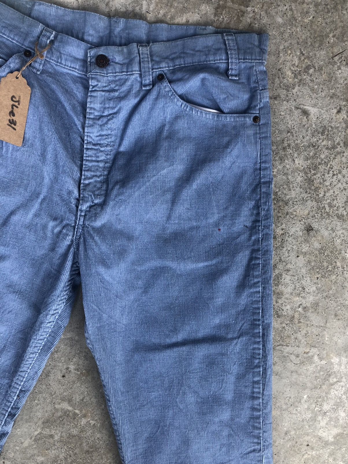 Levi's Vintage 80’s Levi’s Flared Jeans Corduroy 517 Size US 35 - 5 Thumbnail