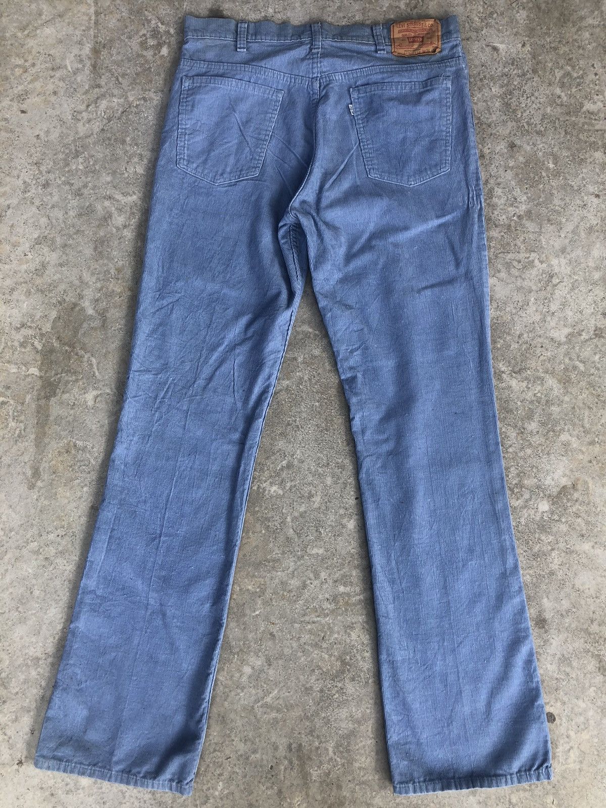 Levi's Vintage 80’s Levi’s Flared Jeans Corduroy 517 Size US 35 - 2 Thumbnail