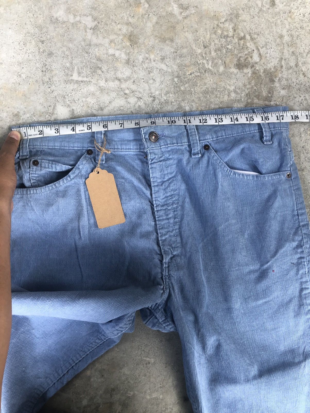 Levi's Vintage 80’s Levi’s Flared Jeans Corduroy 517 Size US 35 - 17 Thumbnail