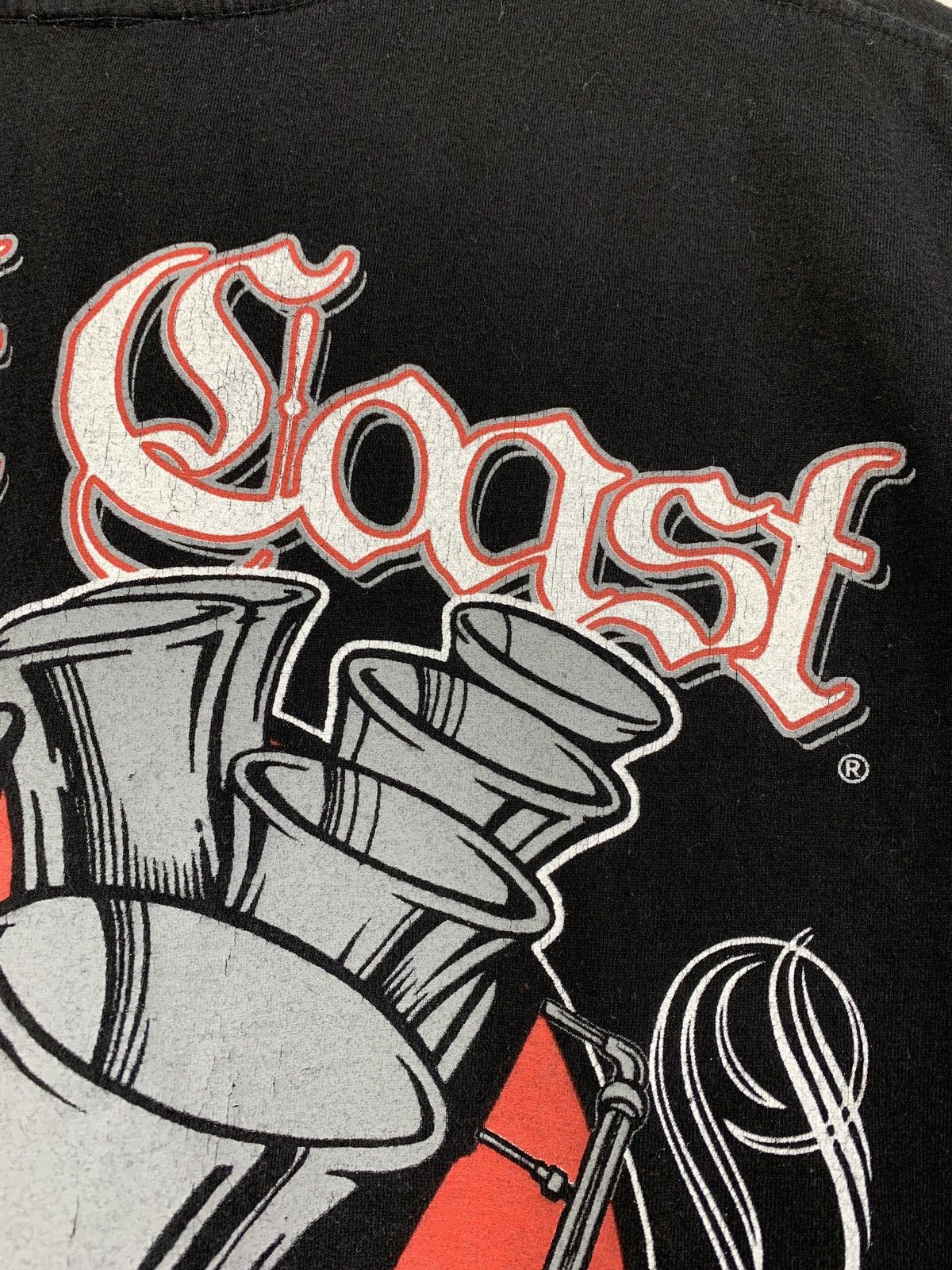 Vintage Vintage West Coast Choppers Double Sided Black T-Shirt Size US M / EU 48-50 / 2 - 15 Thumbnail