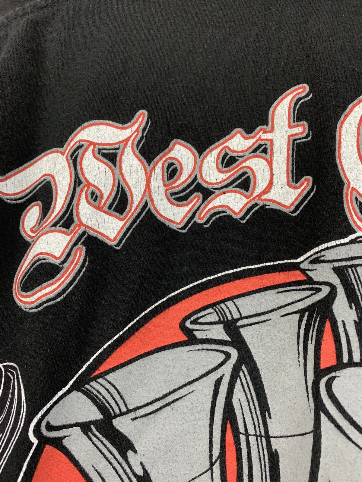 Vintage Vintage West Coast Choppers Double Sided Black T-Shirt Size US M / EU 48-50 / 2 - 14 Thumbnail