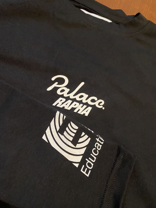 Palace Palace x Rapha x Education First Cycling LS Crop too | Grailed