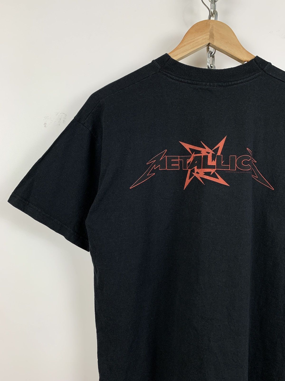 Band Tees Vintage 2002 Metallica Ninja Star Moshing T-Shirt Travis Size US M / EU 48-50 / 2 - 6 Thumbnail