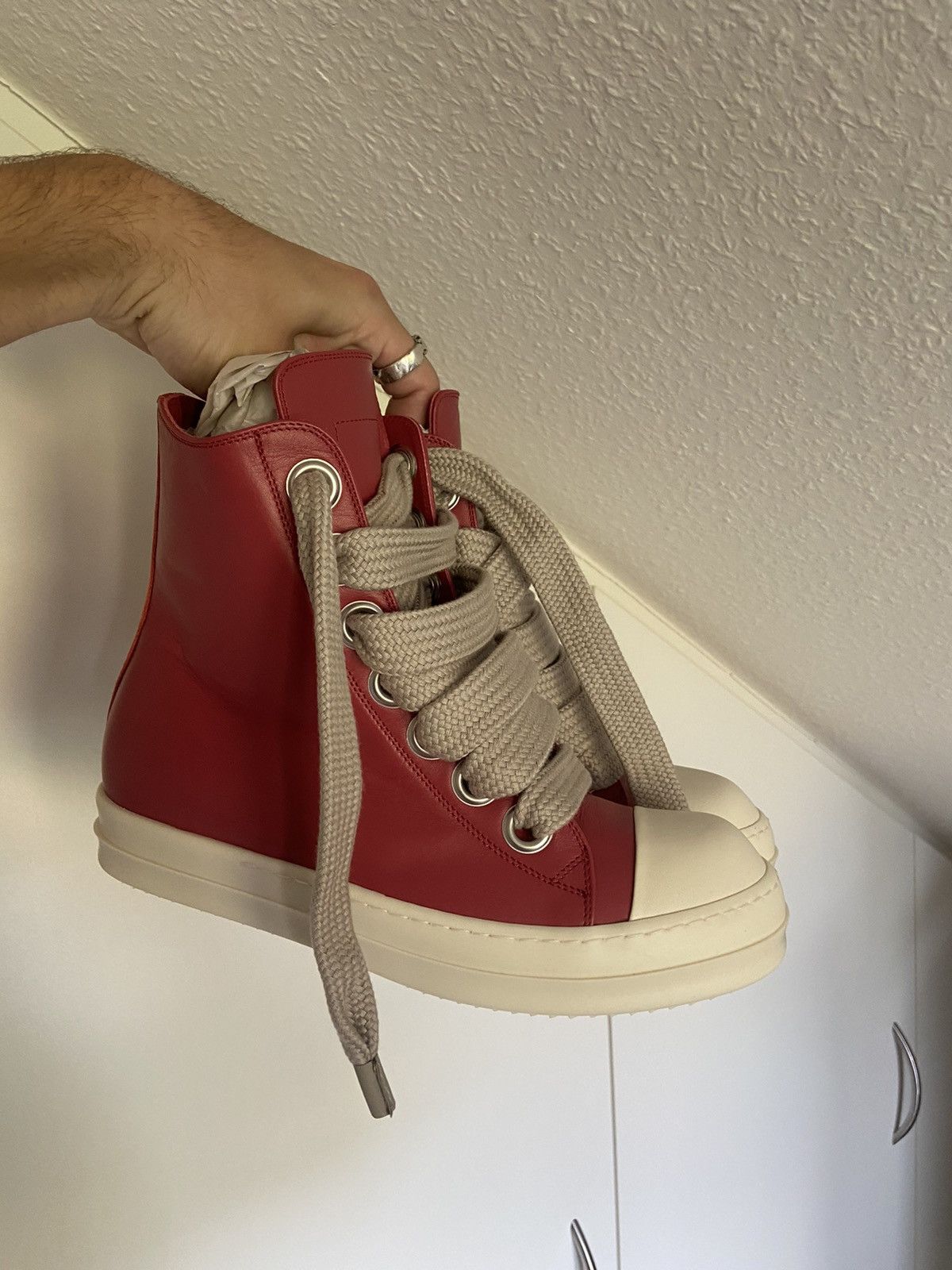 Rick Owens NEW | SS22 FOGACHINE FAT LACE JUMBO RAMONES