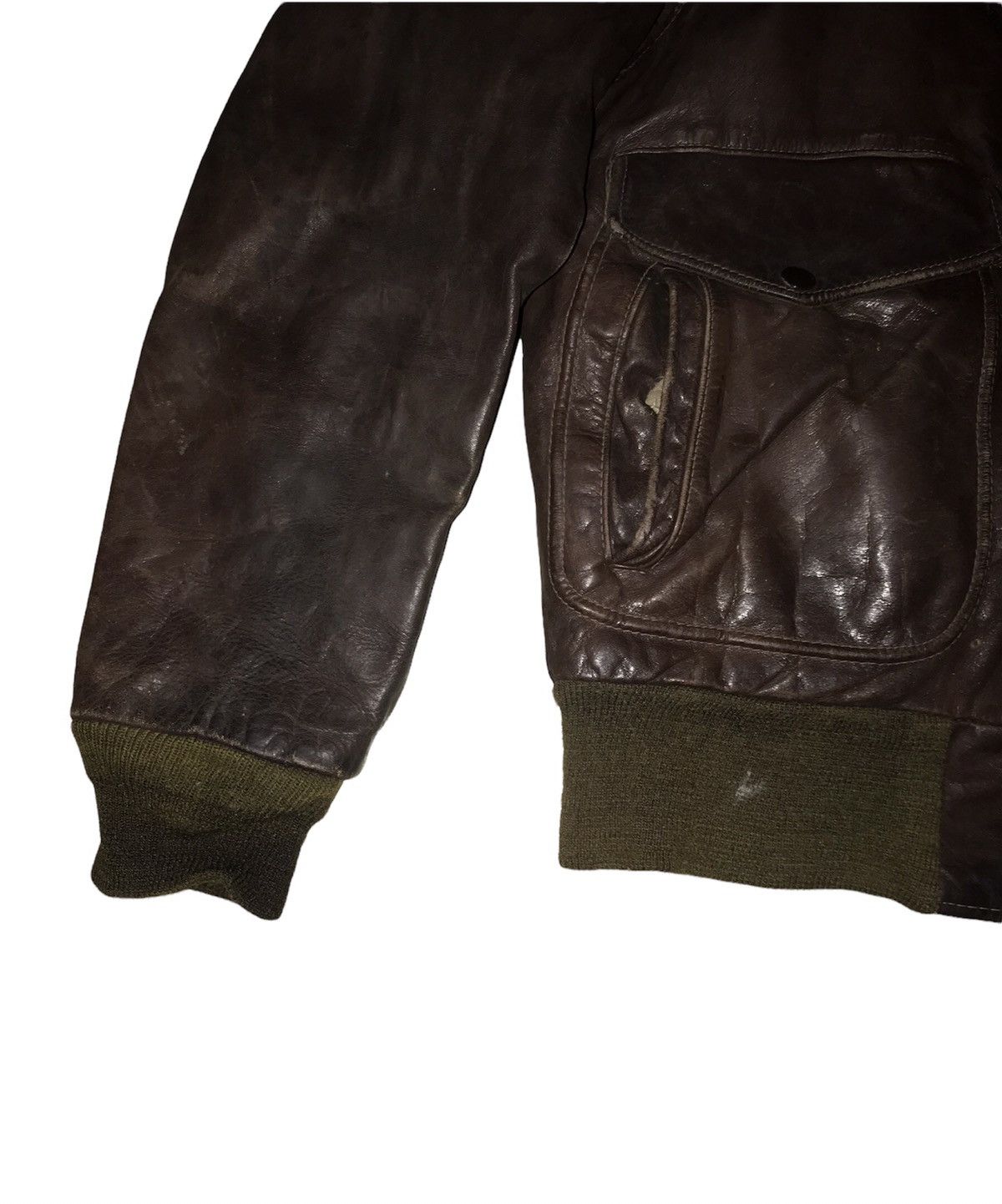 Schott 🔥RARE🔥 VINTAGE SCHOTT FLIGHT LEATHER JACKET Size US M / EU 48-50 / 2 - 7 Thumbnail