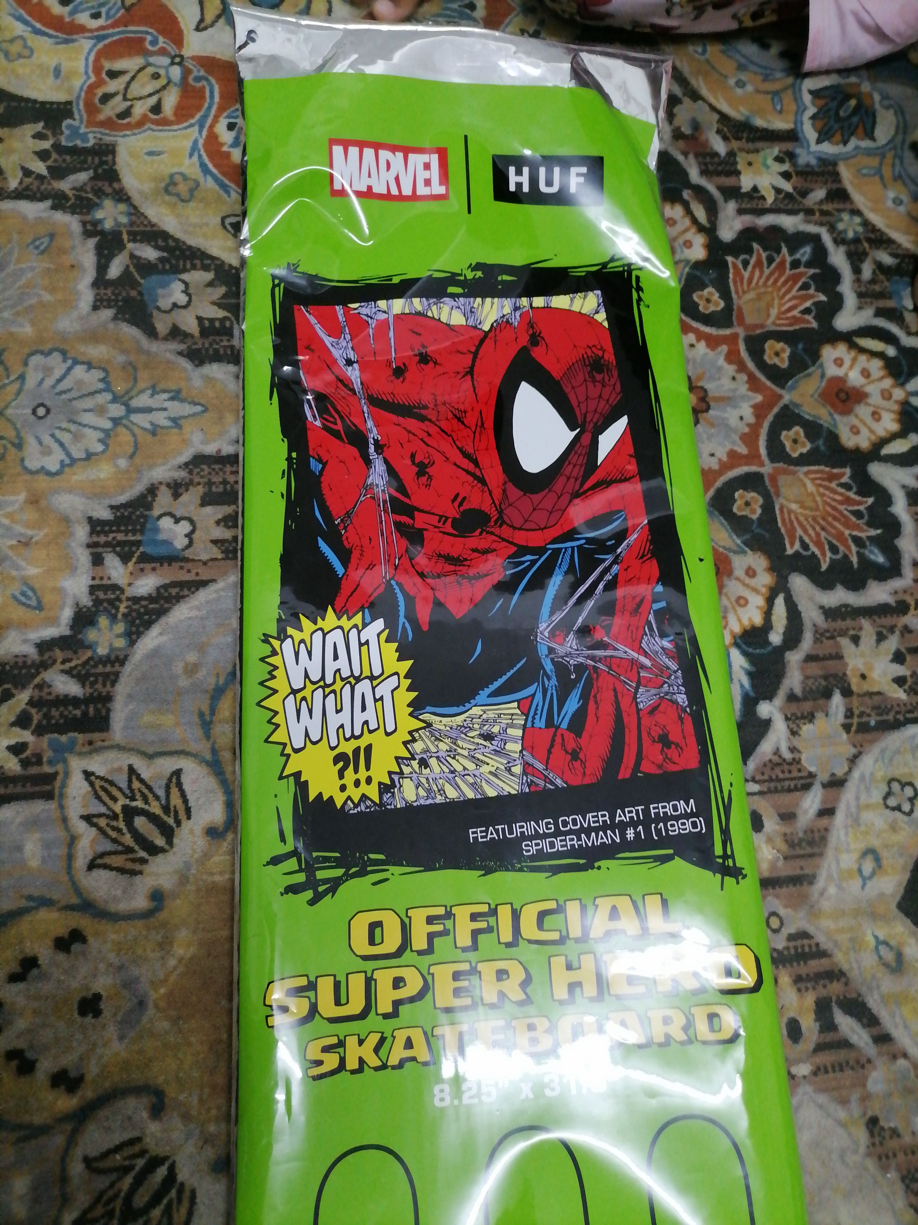 Huf × Marvel Comics × Skategang Rare HUF x Marvel Spider-Man Huf × Marvel Comics × Skategang Rare HUF x Marvel Spider-Man