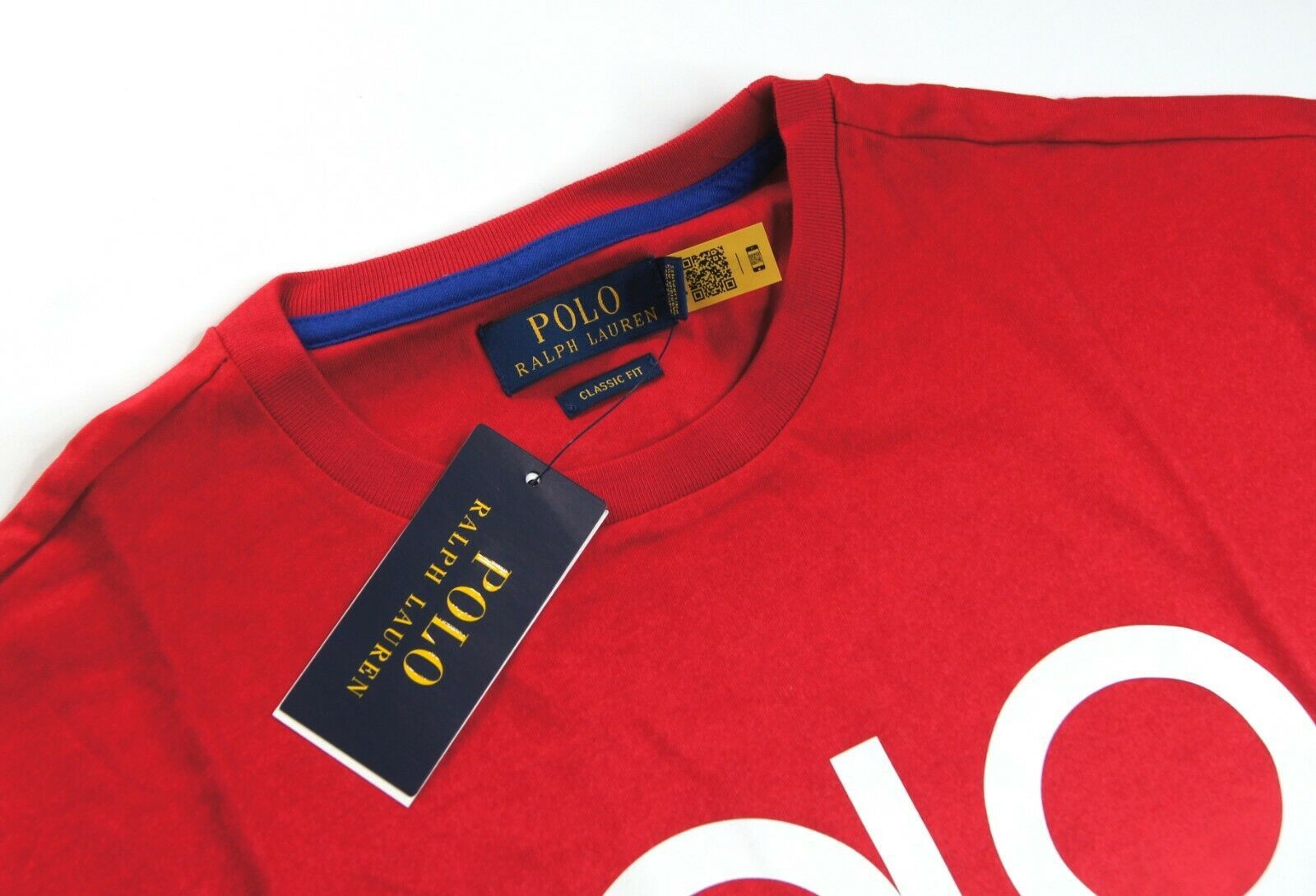 Polo Ralph Lauren POLO RALPH LAUREN Red Multi Classic Fit Ombre Bold T-Shirt Size US XL / EU 56 / 4 - 4 Thumbnail