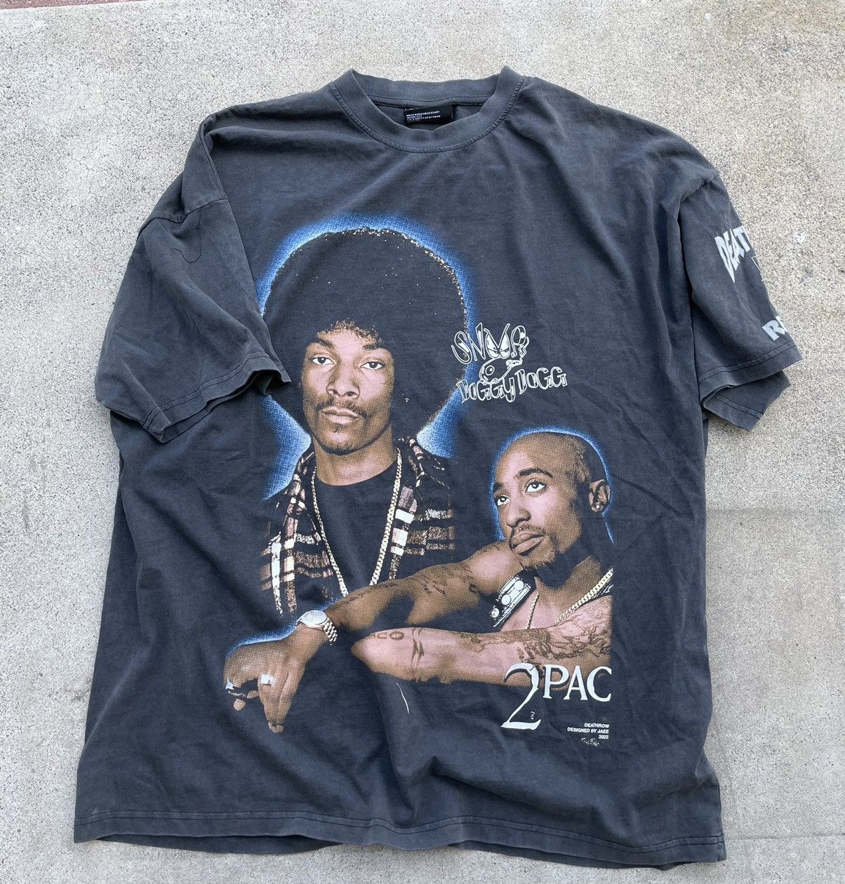 Vintage Jaee editz snoop dogg 2pac tee | Grailed