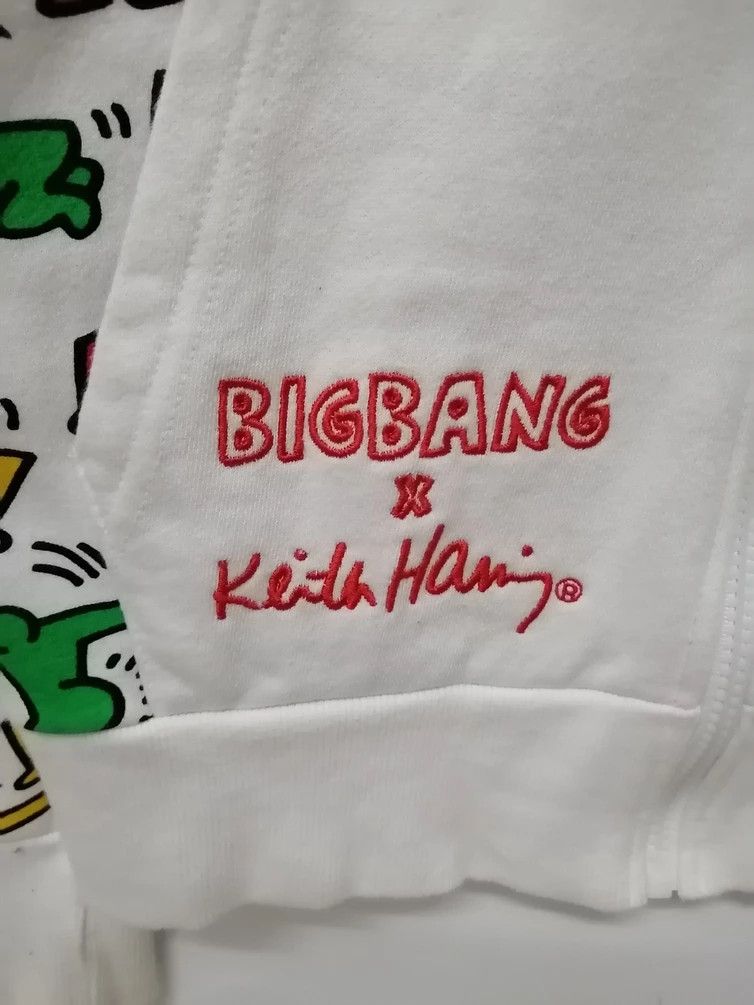 Keith Haring KEITH HARING x BIGBANG Over Print Hoodie - Size M Size US M / EU 48-50 / 2 - 2 Thumbnail