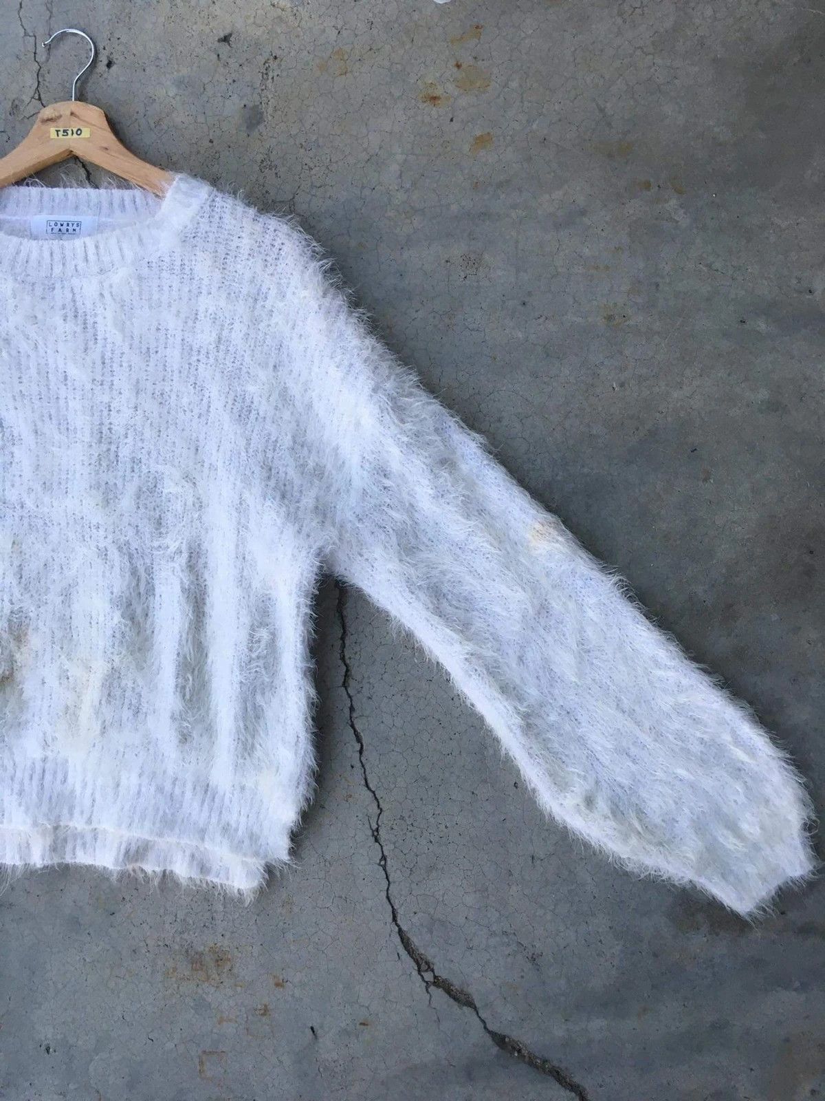 📌 LOWRYS FARM Pullover Mohair/Fleece Knitt Pattern/Baggy