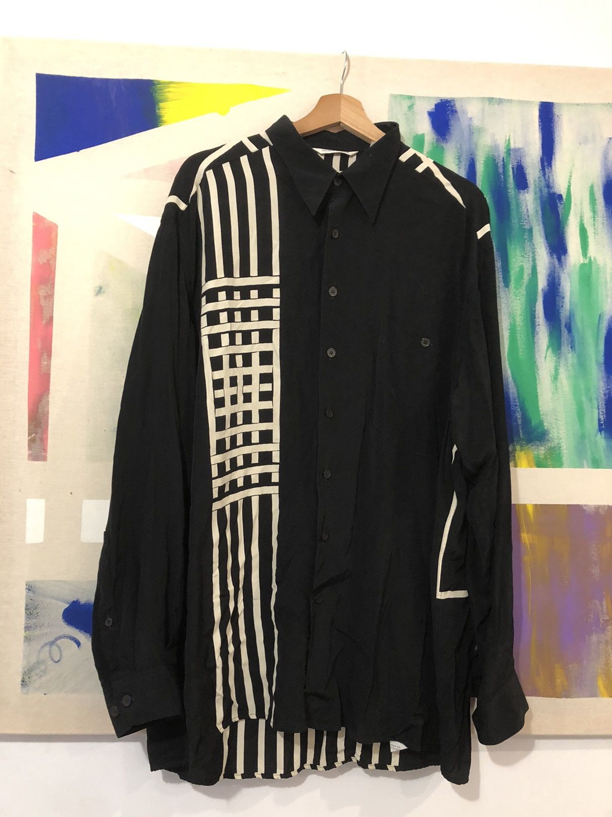 Vintage 90s Limited Edition Art Geometric Hawaii Grail Shirt