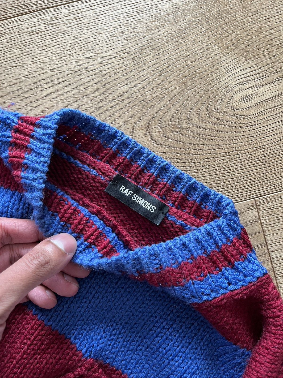 Raf Simons SS17 Disturbed Sweater