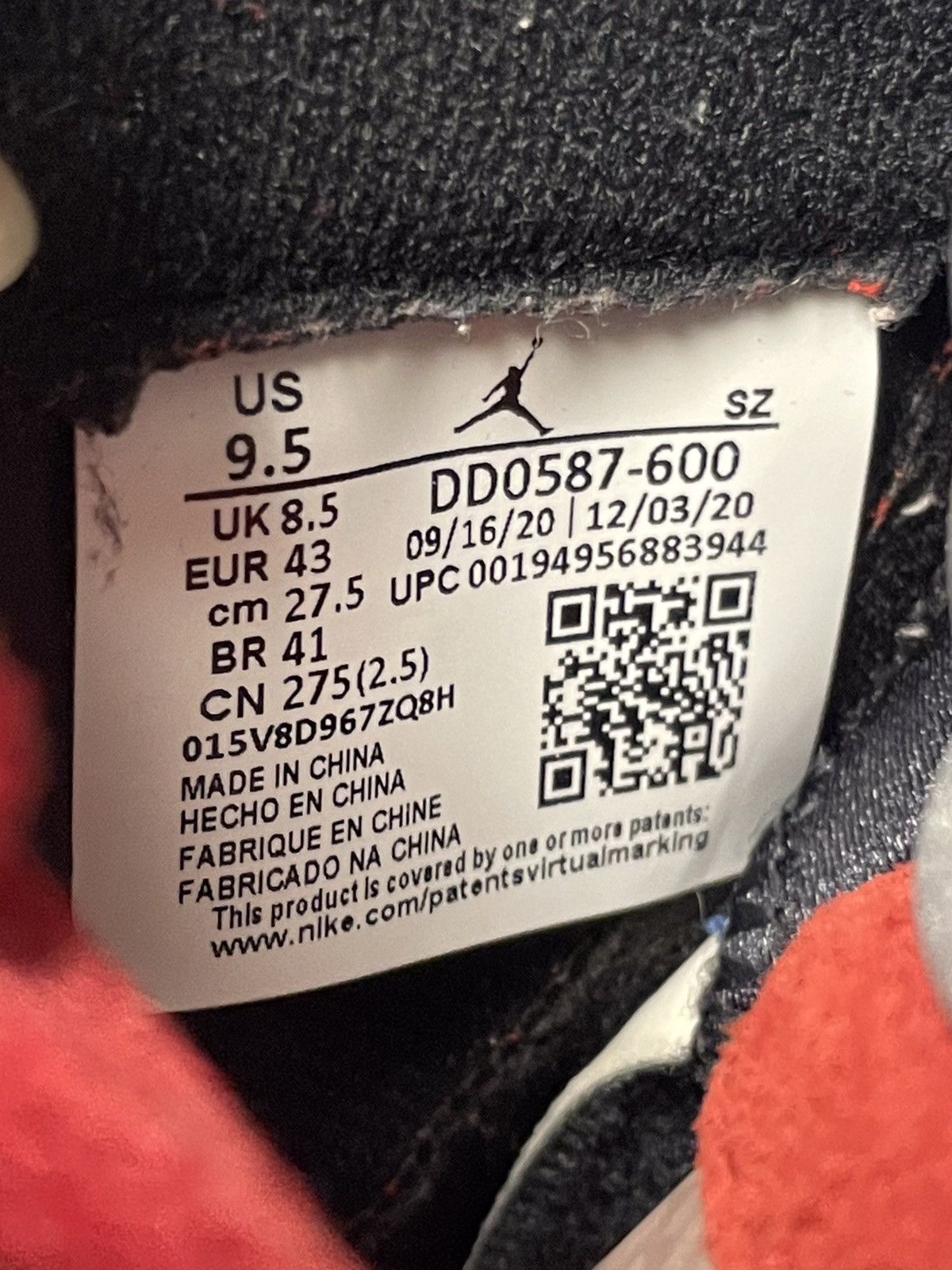 Jordan Brand Size 9.5 - Jordan 5 Retro Raging Bull Size US 9.5 / EU 42-43 - 7 Thumbnail