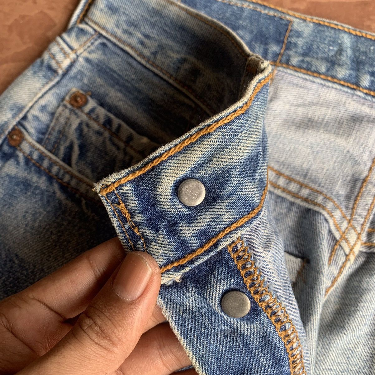 Levi's × Vintage RUSTY DIRTY LEVI’S 501 DISTRESSED DENIM REDLINE SELVEDGE Size US 28 / EU 44 - 8 Thumbnail