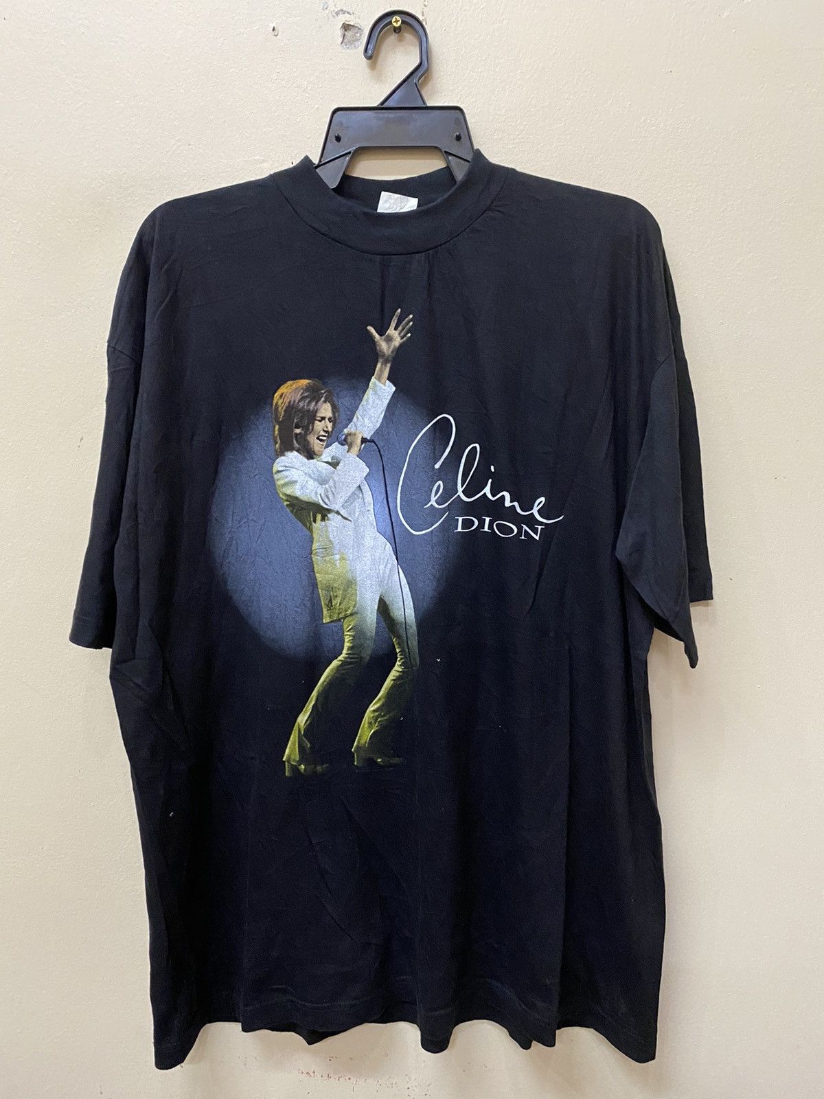 Vintage 90s Celine Dion 1996 Five star artis t shirt
