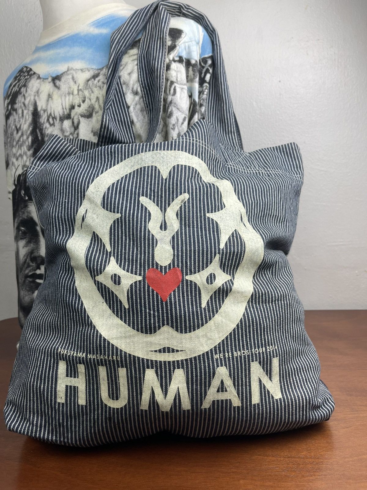 Japanese Brand Fukuyama Masaharu Human canvas bag Size ONE SIZE - 1 Thumbnail
