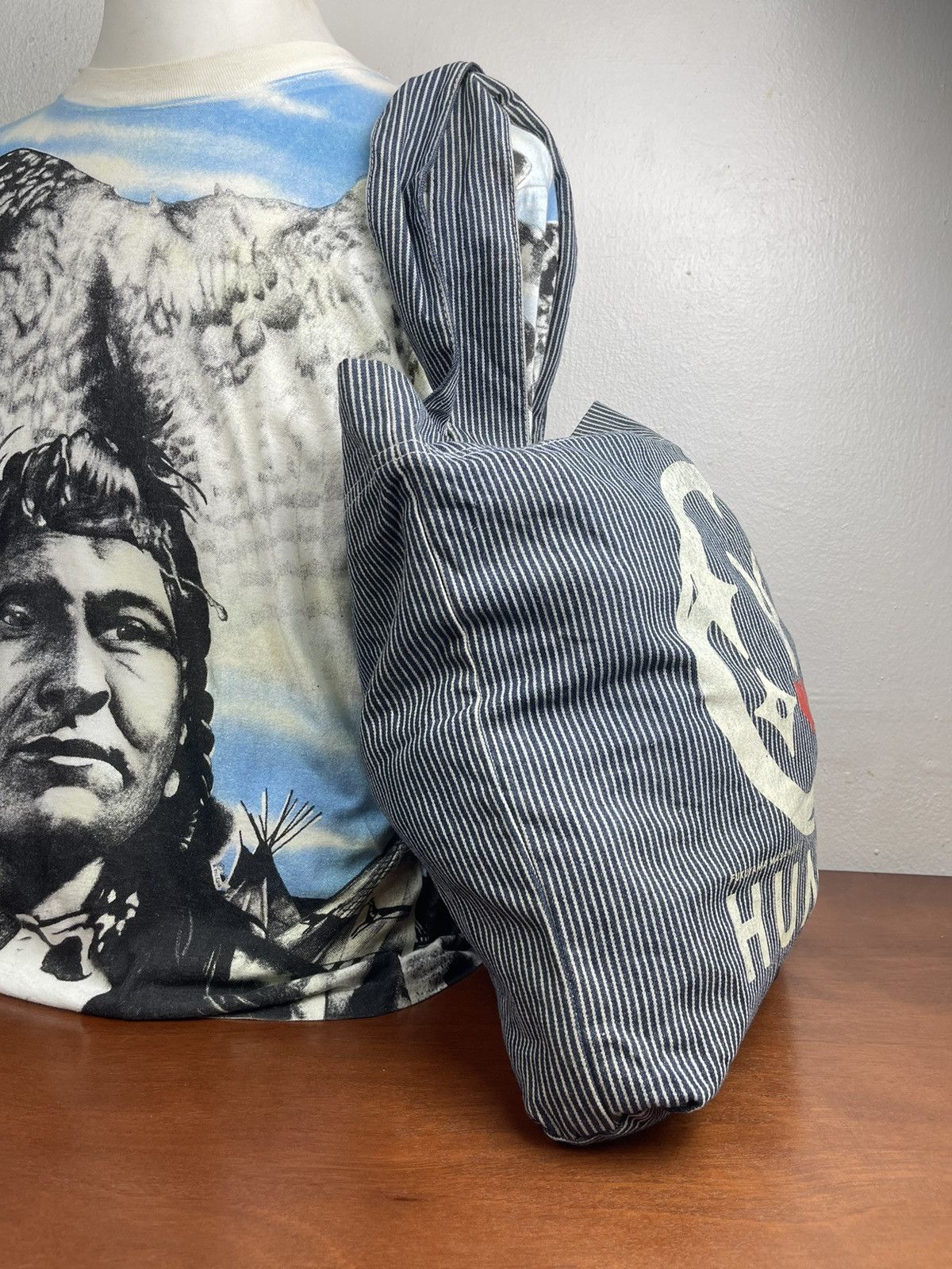 Japanese Brand Fukuyama Masaharu Human canvas bag Size ONE SIZE - 5 Thumbnail