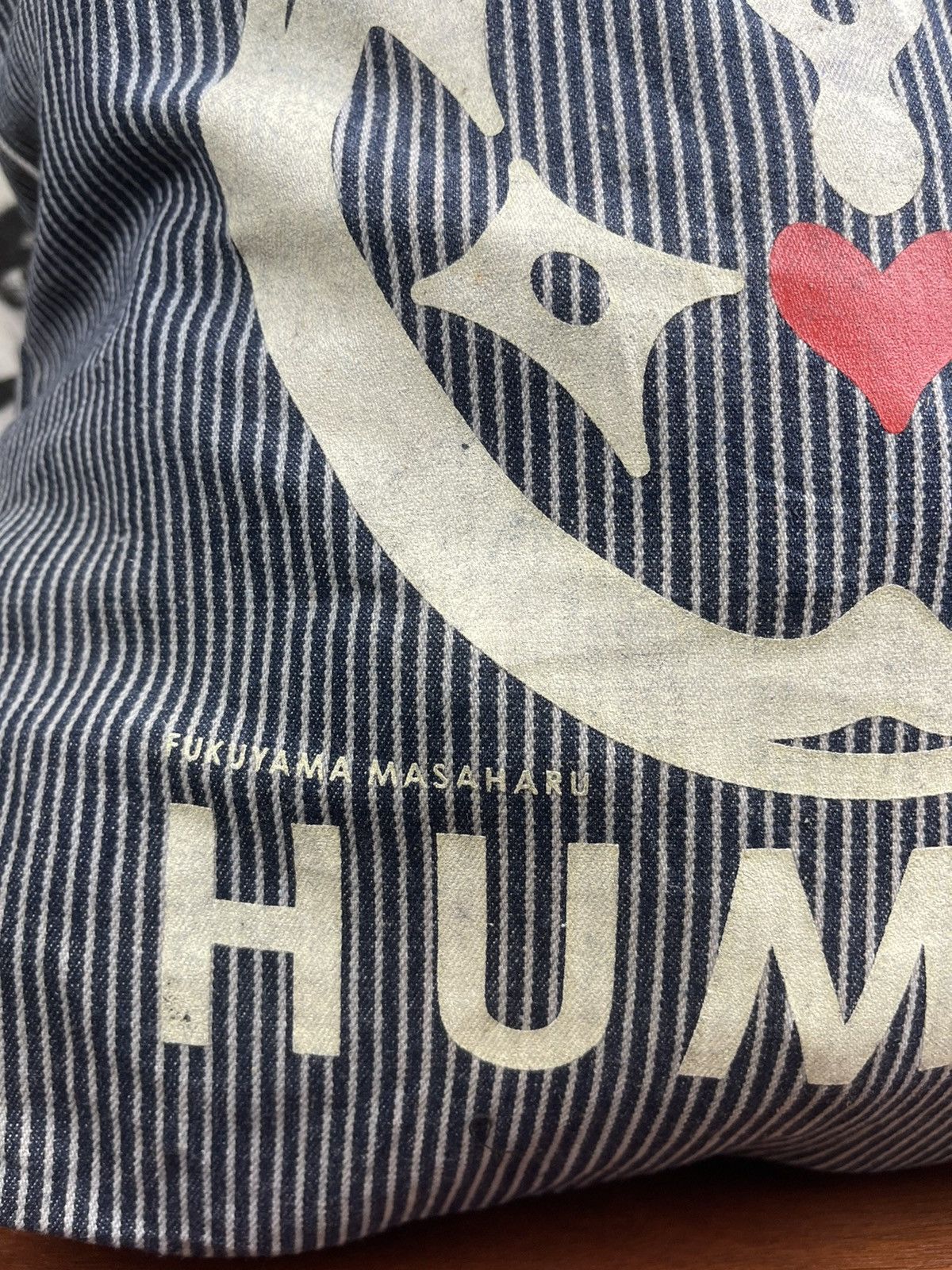 Japanese Brand Fukuyama Masaharu Human canvas bag Size ONE SIZE - 2 Thumbnail