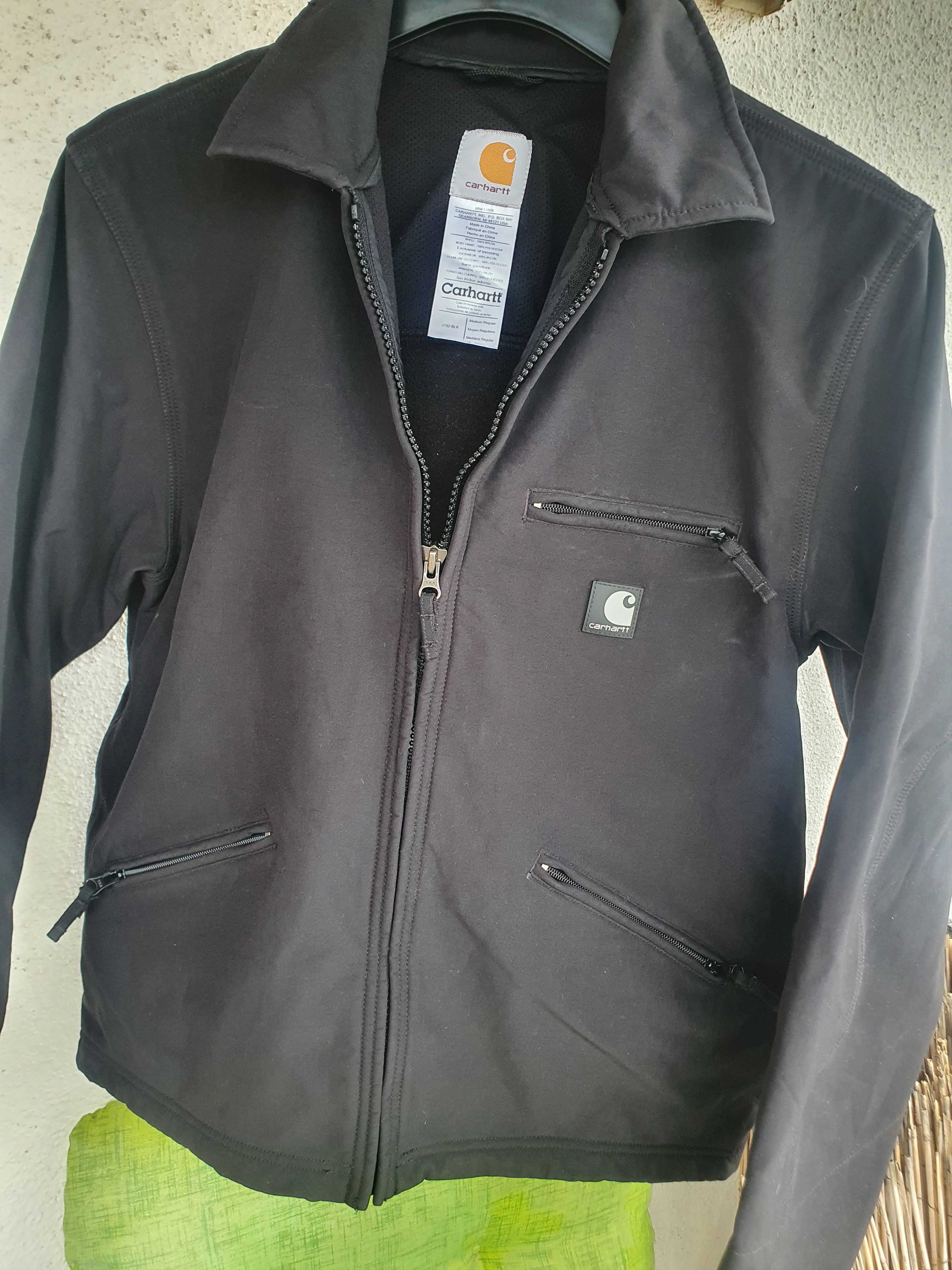 Carhartt × Streetwear Carhartt J192 BLK Fleece Lined Soft Shell