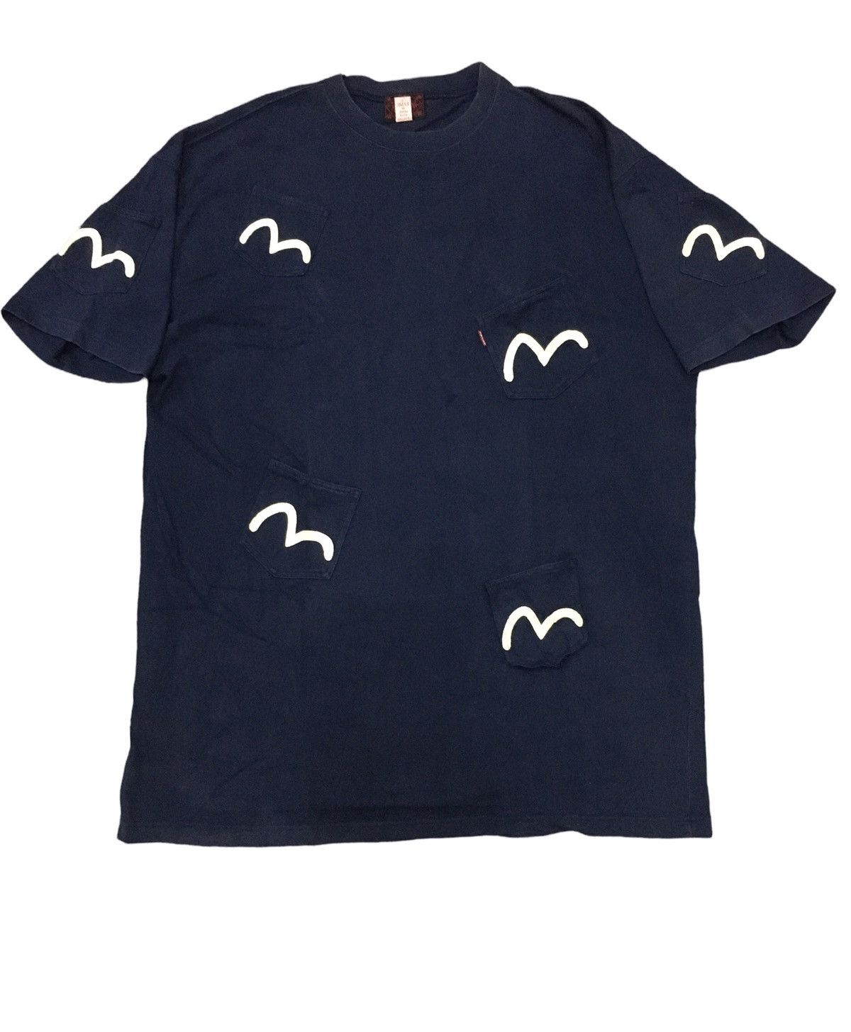 Evisu multiy pocket logo tshirt