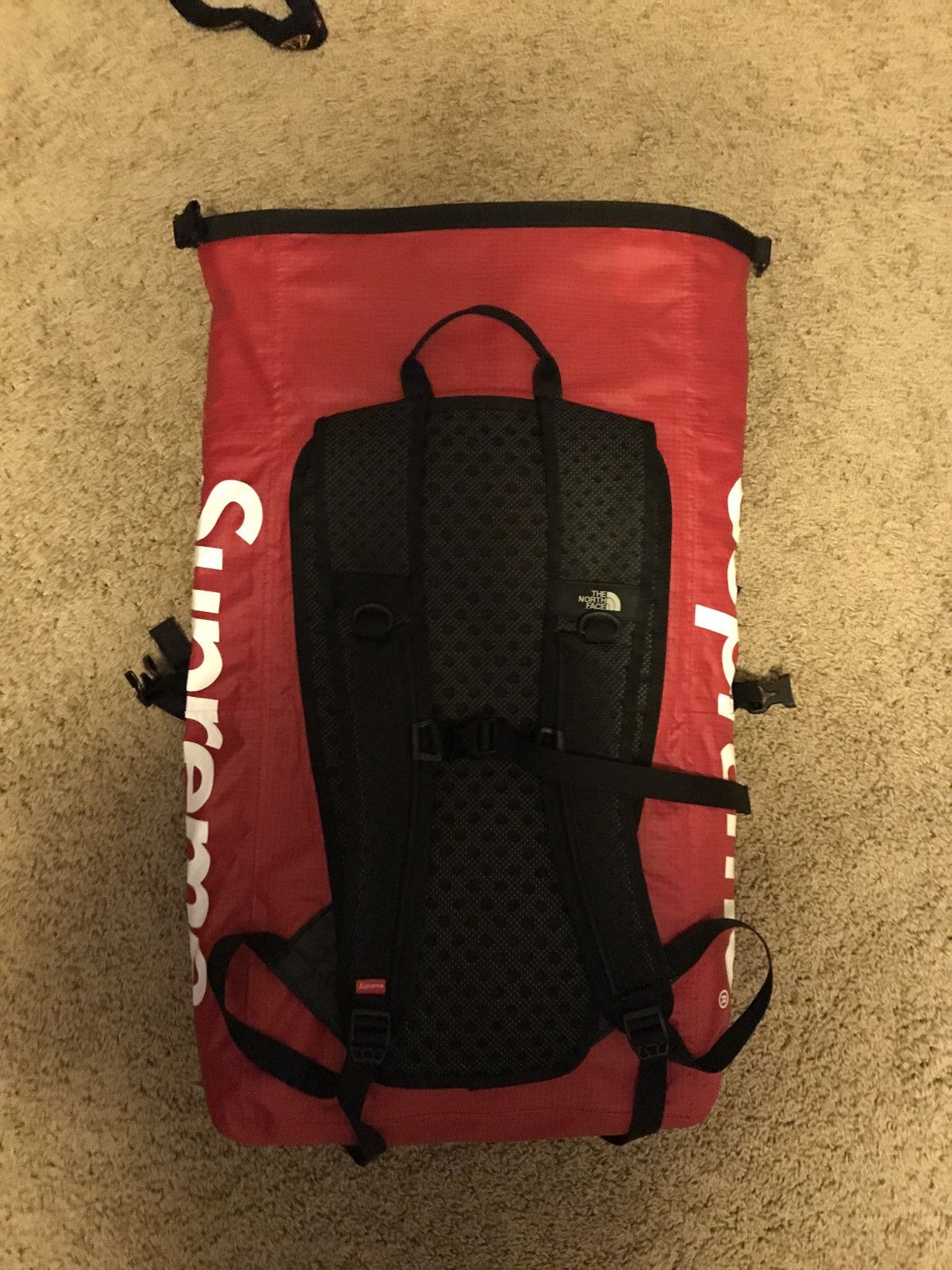 Supreme ss17 backpack red online