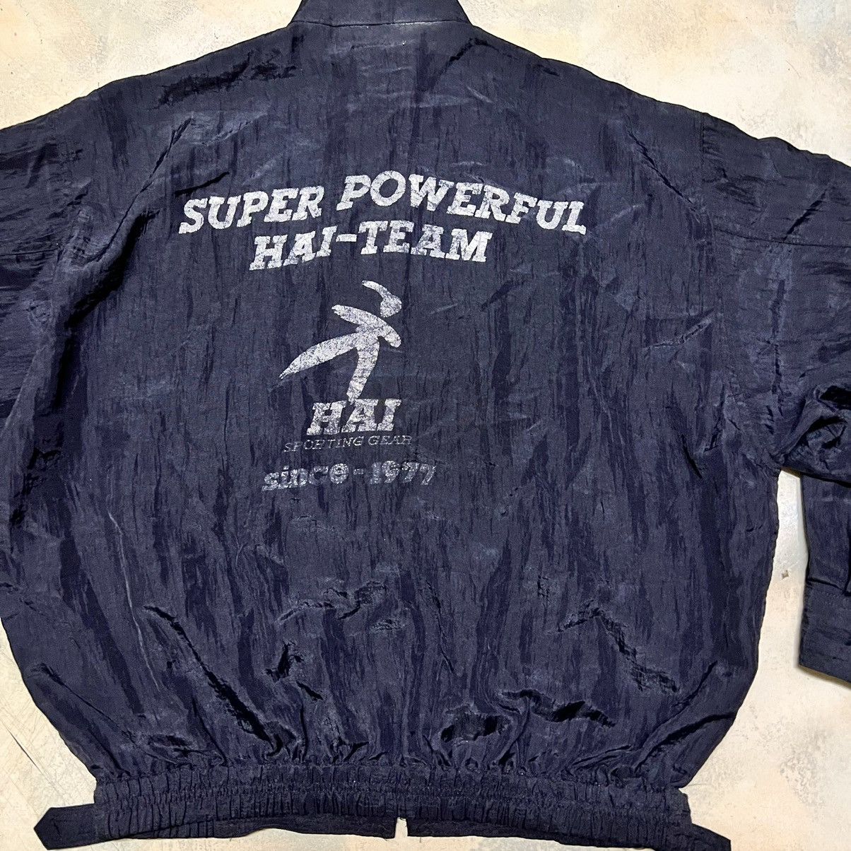 Hai Sporting Gear Hai Sporting Gear By Issey Miyake Big Logo Light Jacket Size US M / EU 48-50 / 2 - 4 Thumbnail