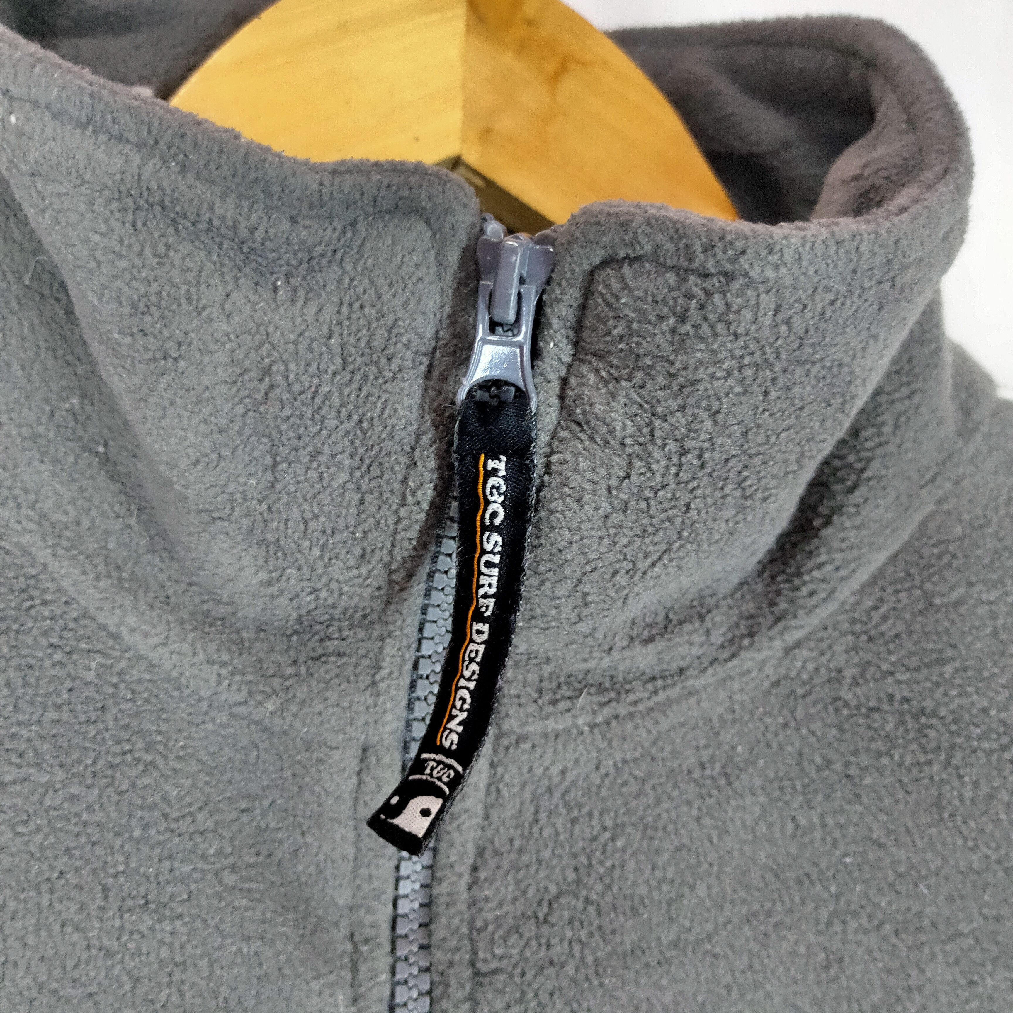 Other T&C SURF EMBROIDERY Side Tape Full Zipper Fleece Size US L / EU 52-54 / 3 - 3 Thumbnail
