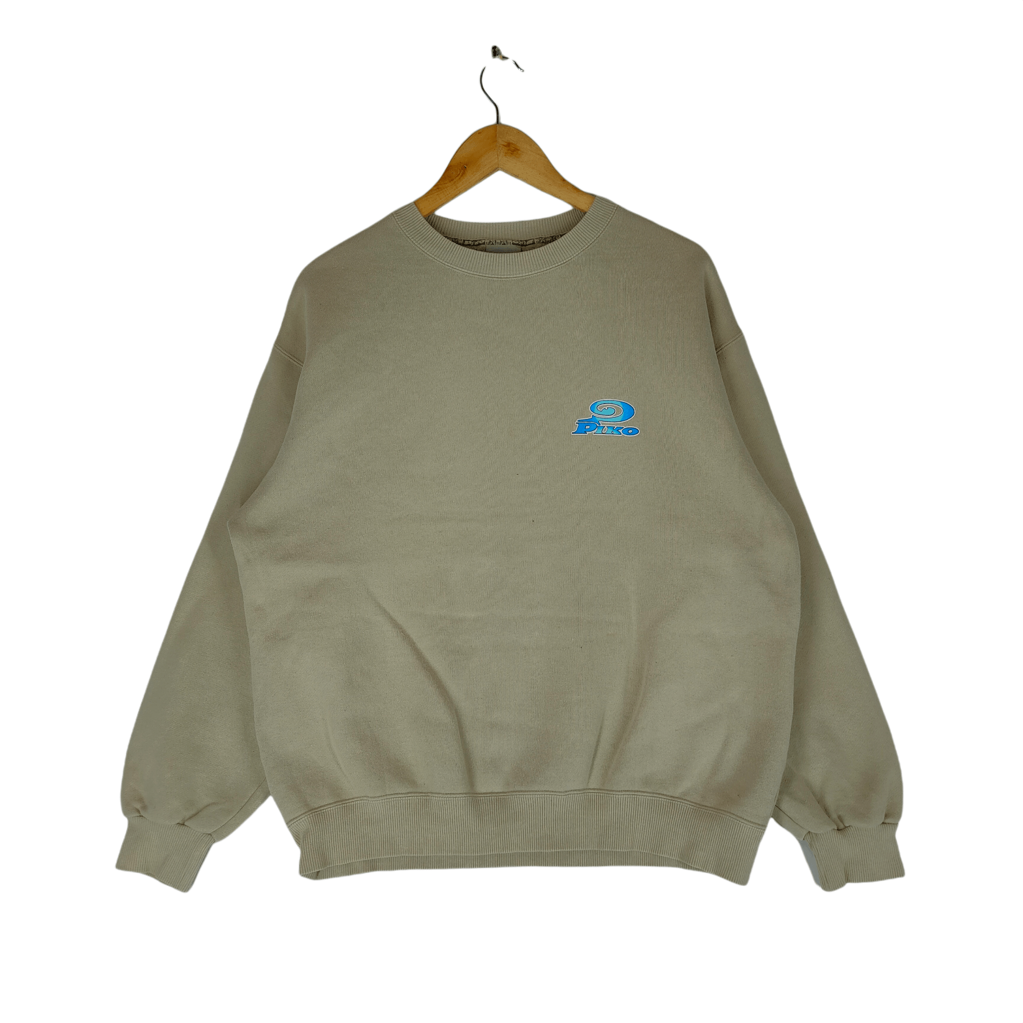 Vintage Vintage PIKO HAWAIIAN SURFING Big Back Logo Sweatshirt Size US L / EU 52-54 / 3 - 2 Thumbnail
