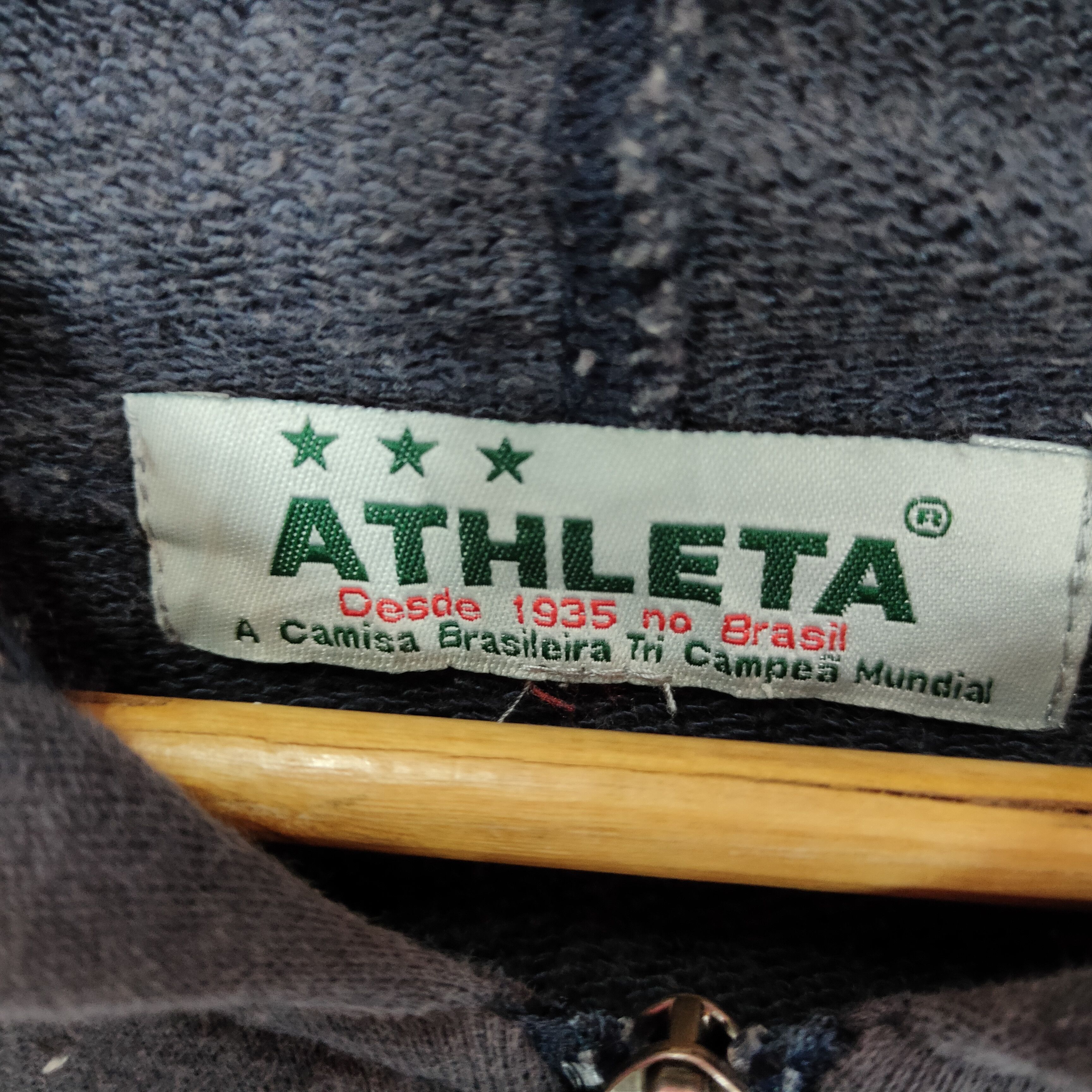 Sports Specialties Vintage ATHLETA Cafe Do Brasil L Size Hoodie Sweater Size US L / EU 52-54 / 3 - 6 Thumbnail