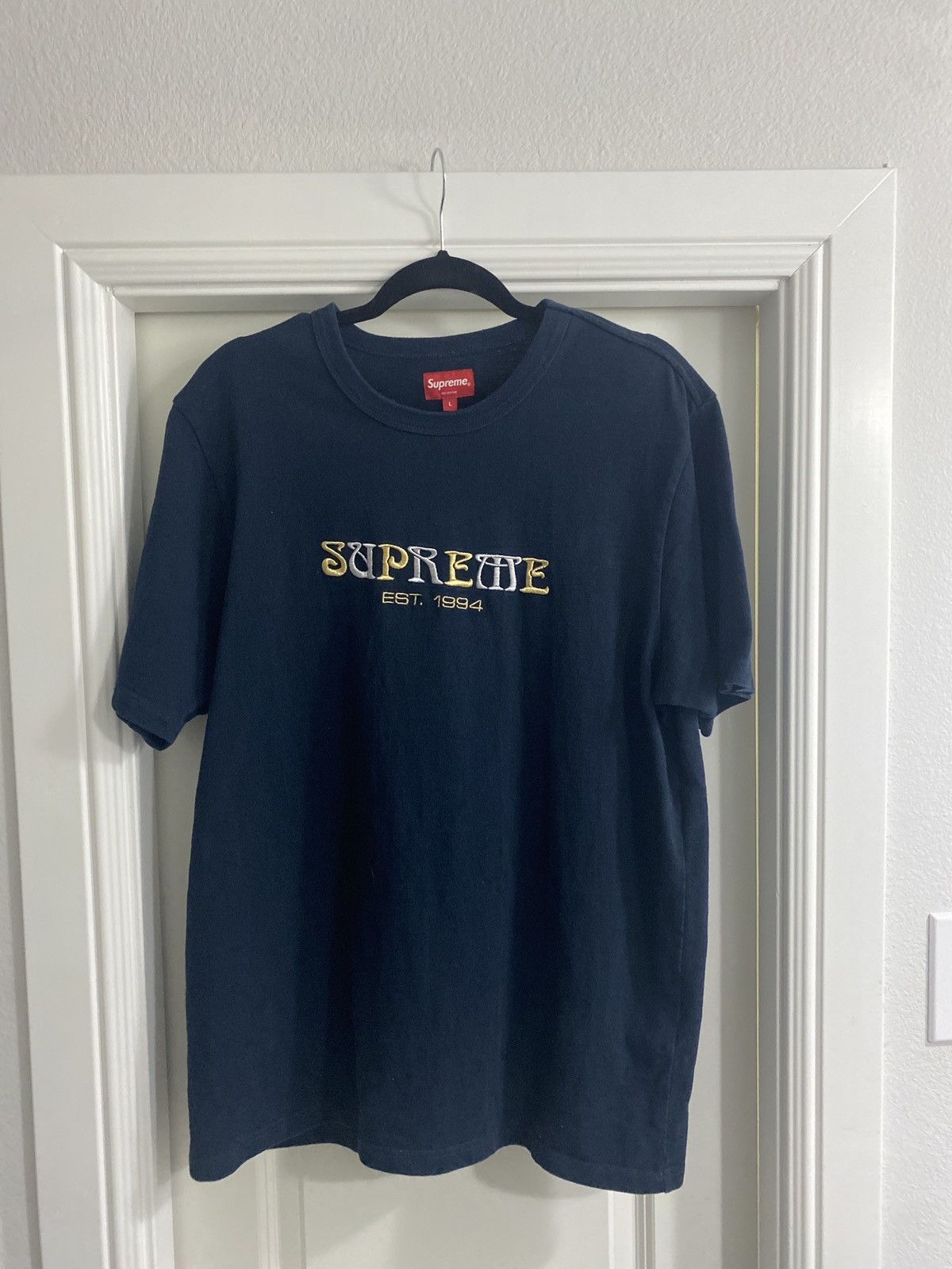 Supreme Supreme Nouveau Logo Tee Grailed