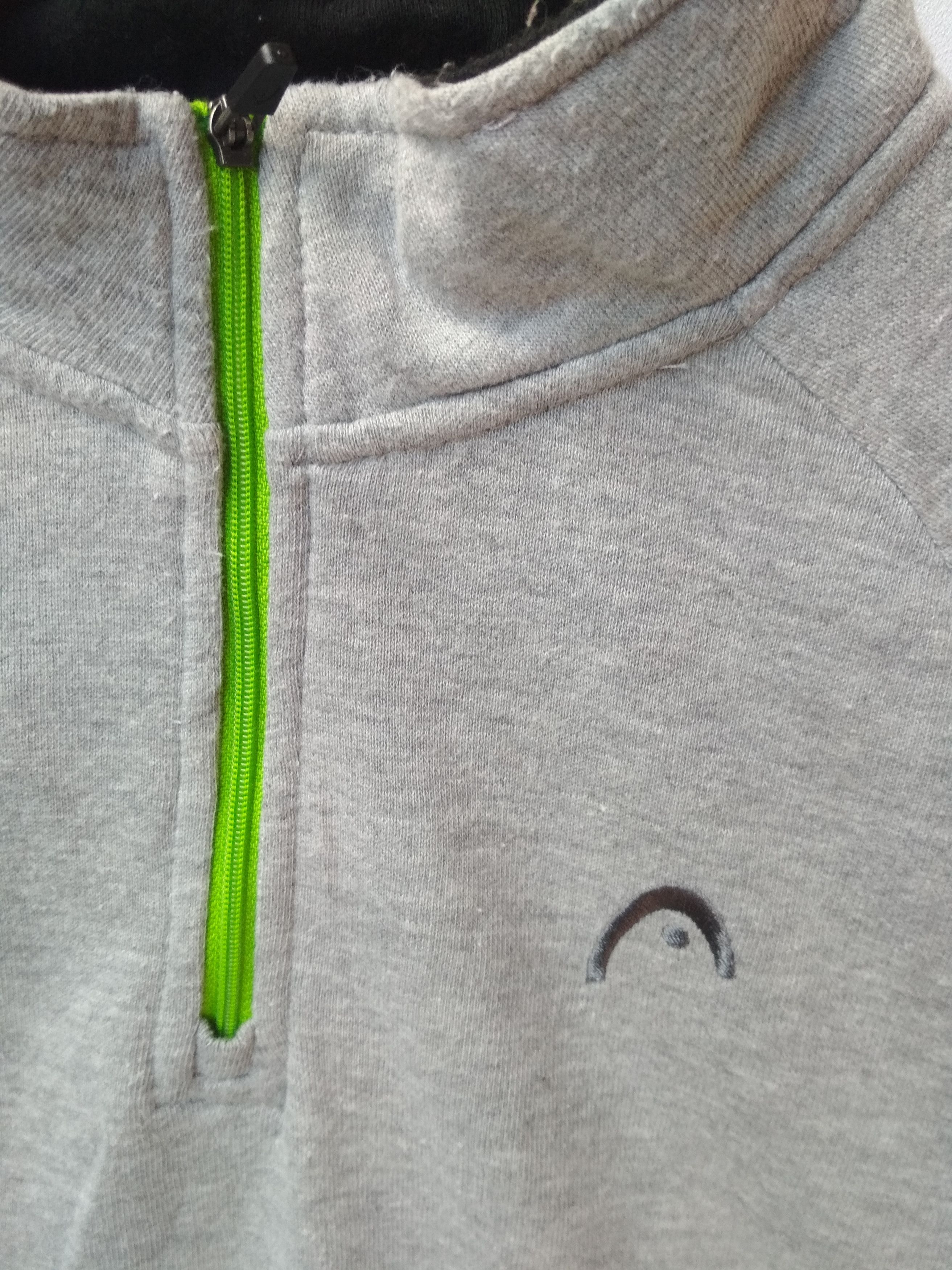 Other HEAD NECK ZIPPER SPELL OUT SLEEVE LOGO SWEATSHIRT Size US L / EU 52-54 / 3 - 2 Thumbnail