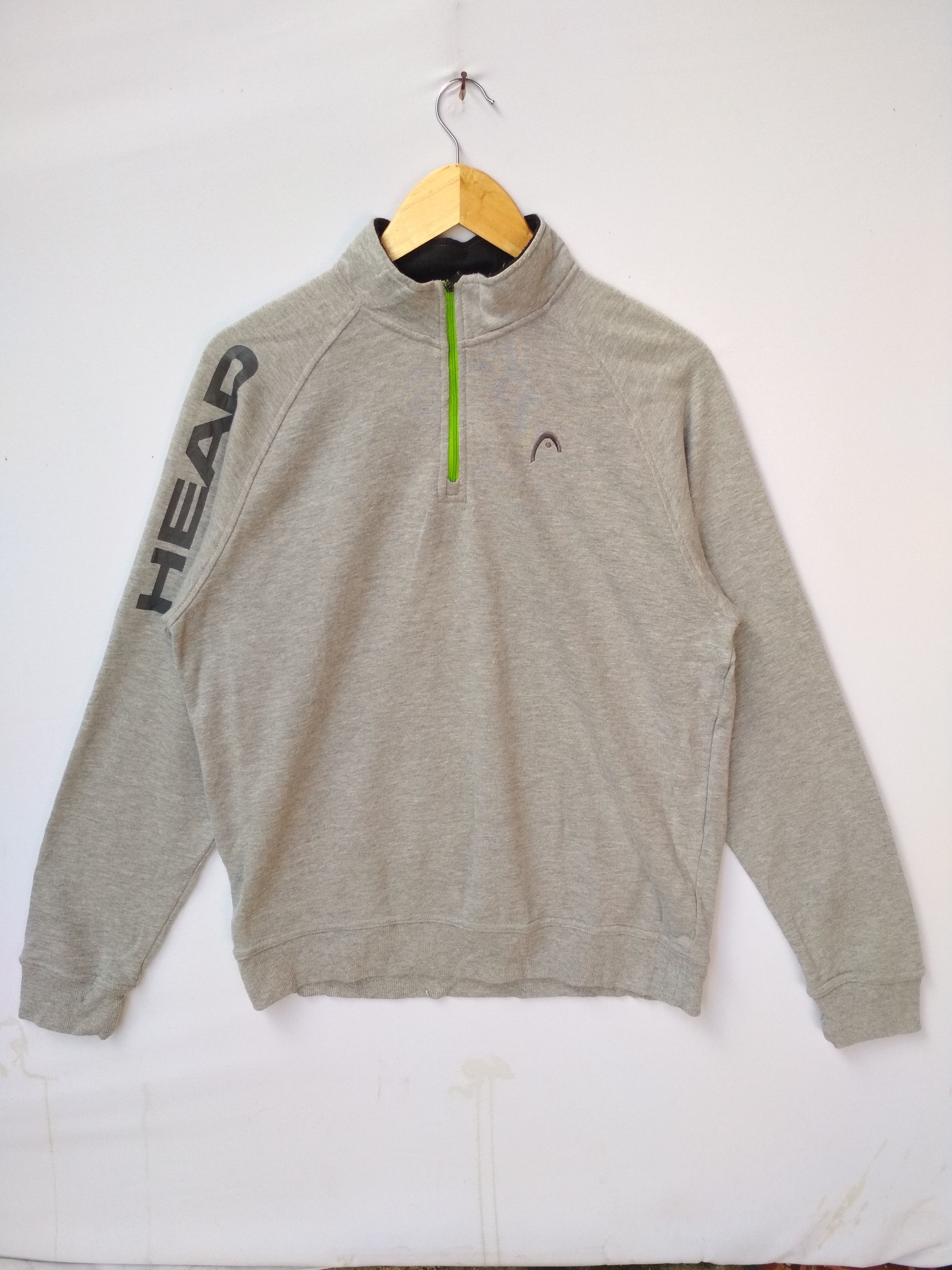 Other HEAD NECK ZIPPER SPELL OUT SLEEVE LOGO SWEATSHIRT Size US L / EU 52-54 / 3 - 1 Thumbnail