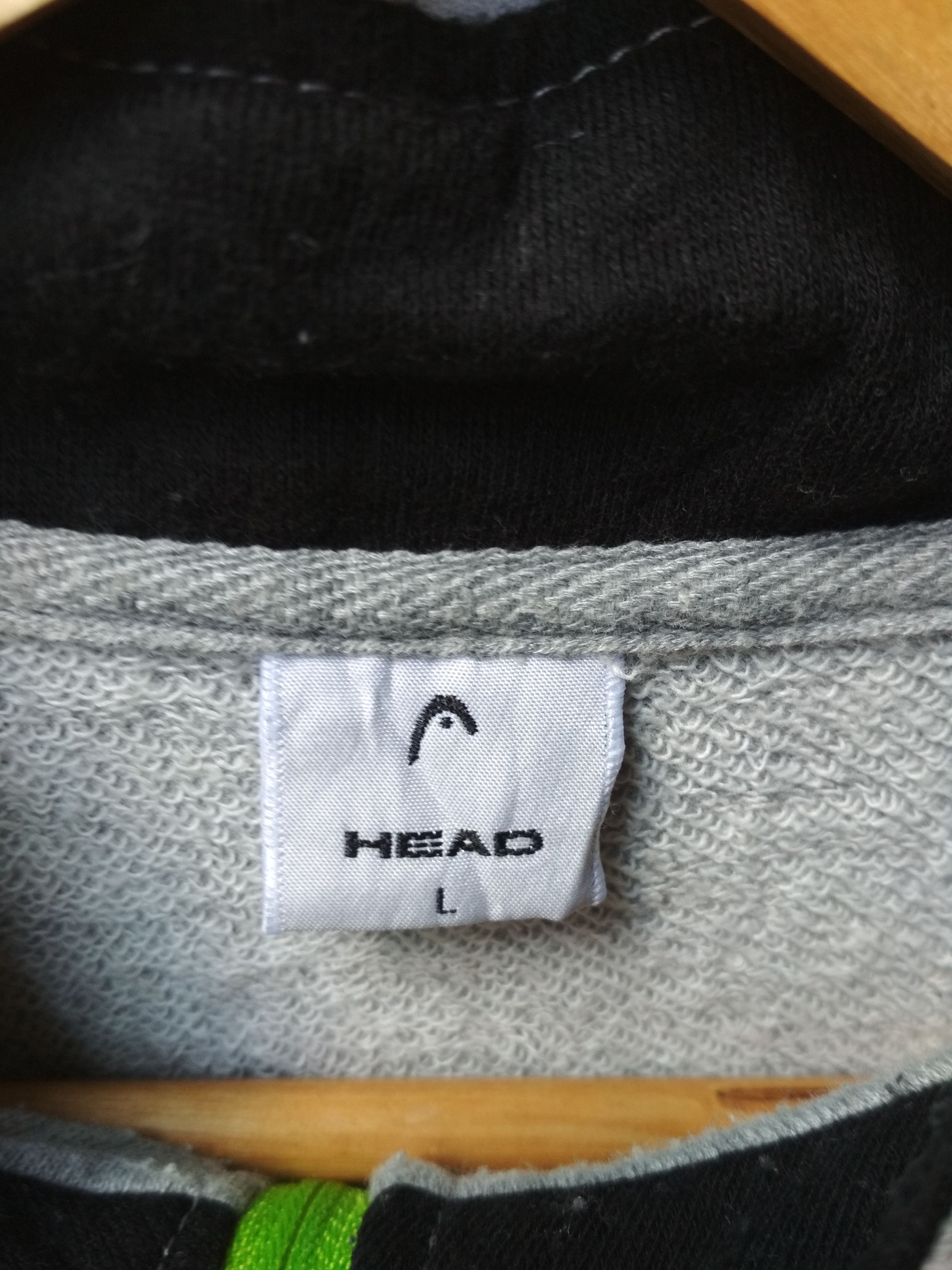 Other HEAD NECK ZIPPER SPELL OUT SLEEVE LOGO SWEATSHIRT Size US L / EU 52-54 / 3 - 3 Thumbnail