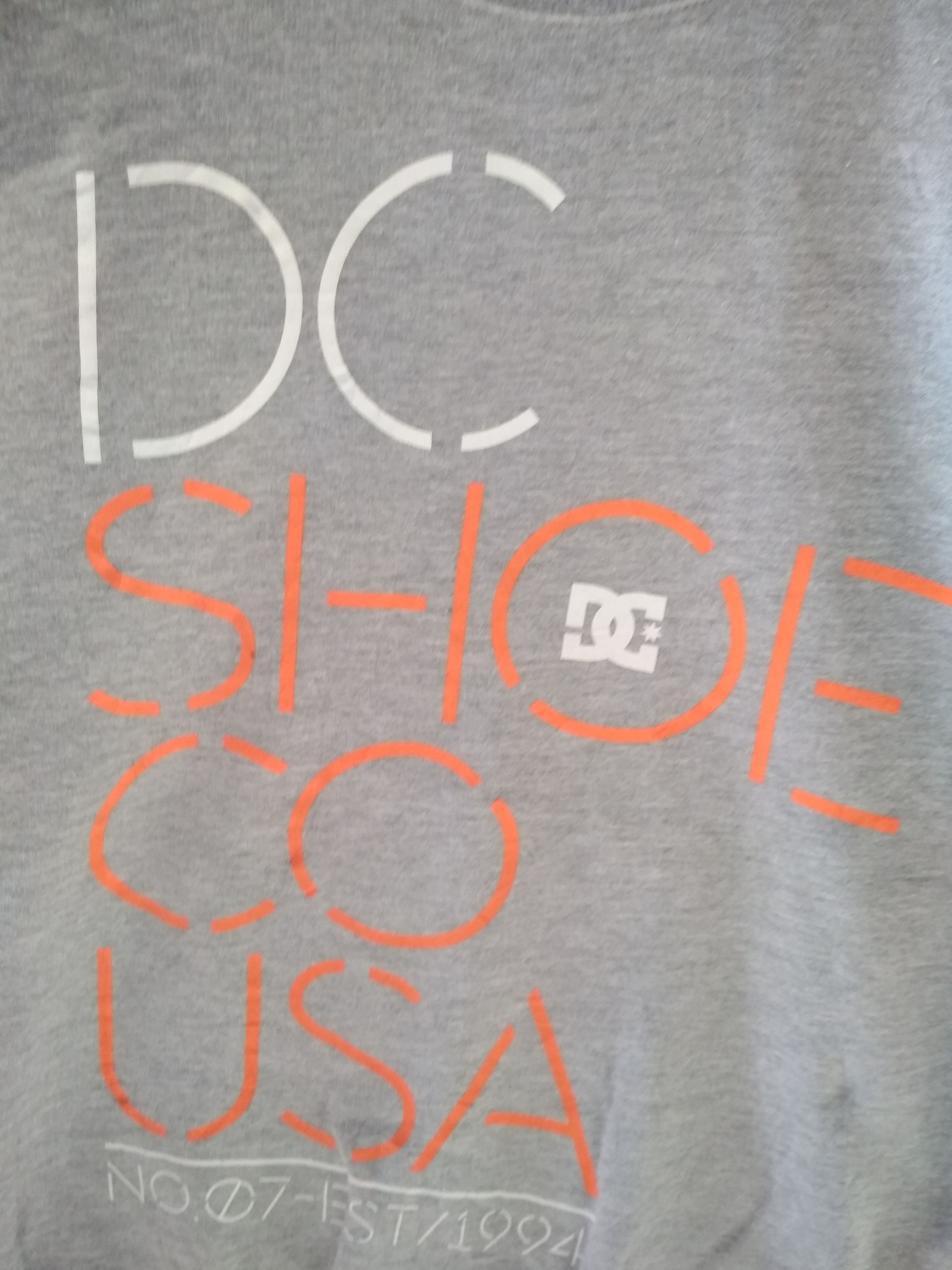 DC DC SHOE CO USA Spell Out Front Logo Sweatshirt Size US S / EU 44-46 / 1 - 2 Thumbnail