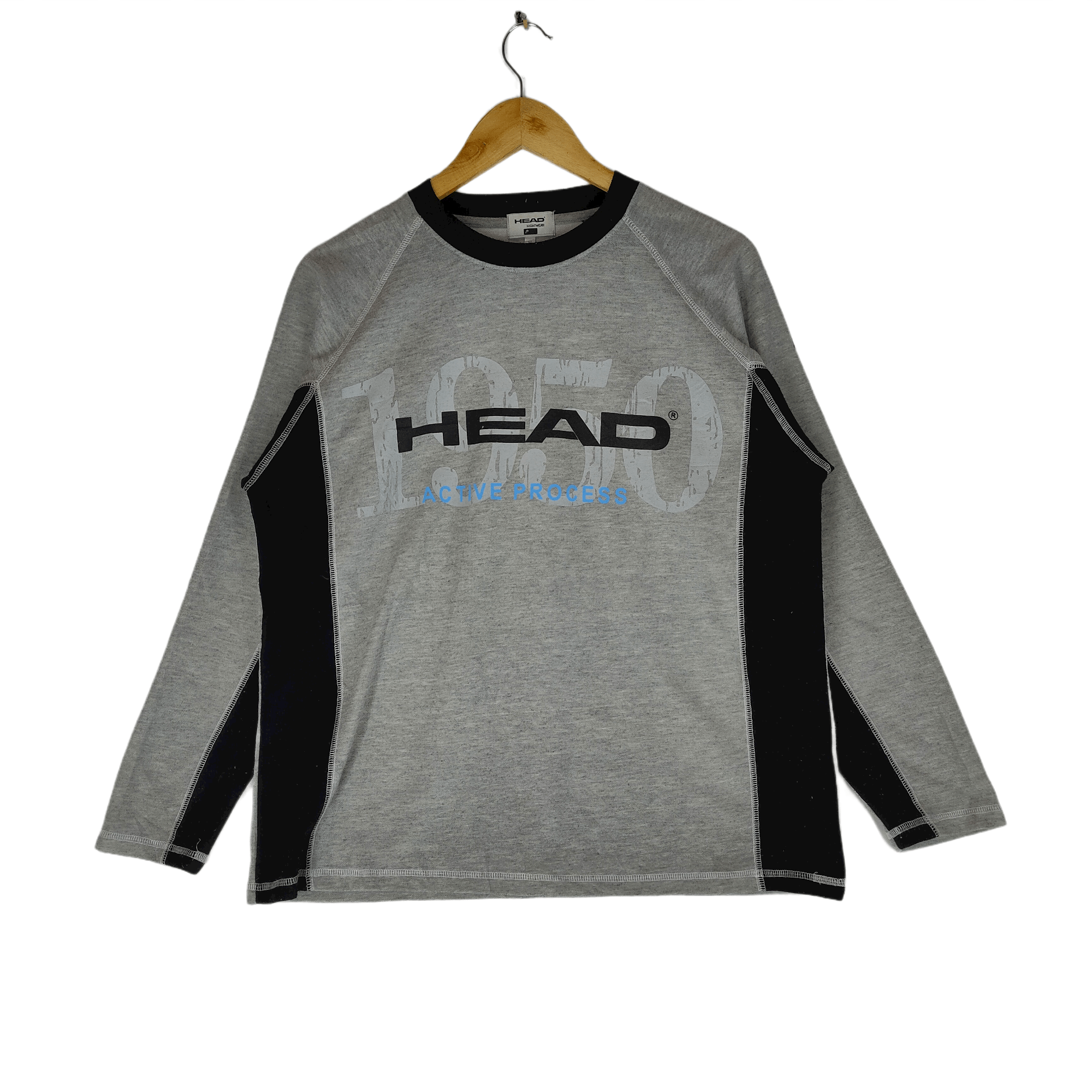 Japanese Brand Vintage HEAD NIGHTWEAR SPELLOUT Logo Sweatshirt Size US M / EU 48-50 / 2 - 1 Thumbnail