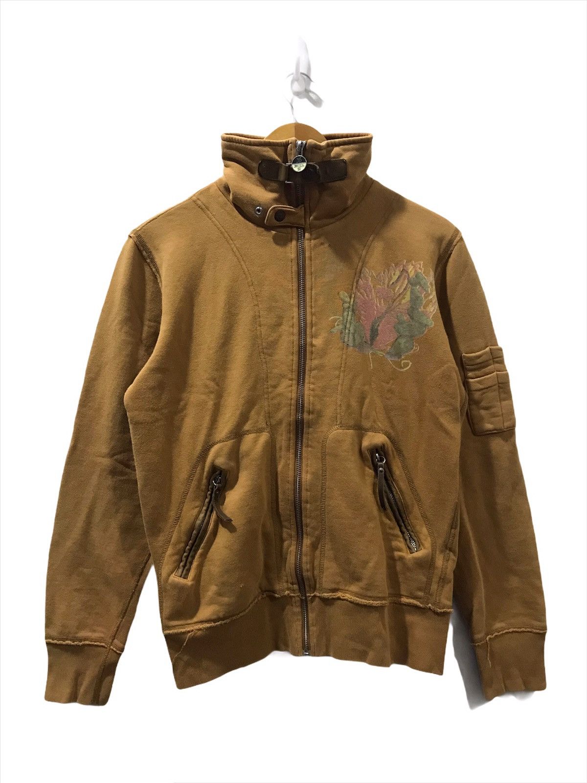 Diesel 🔥Vintage Diesel Jacket Nice Printed Zipper Jacket Size US S / EU 44-46 / 1 - 2 Thumbnail