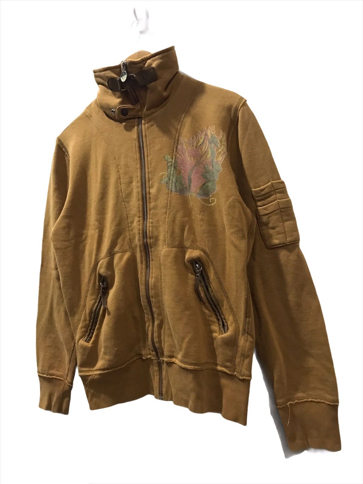 Diesel 🔥Vintage Diesel Jacket Nice Printed Zipper Jacket Size US S / EU 44-46 / 1 - 9 Thumbnail