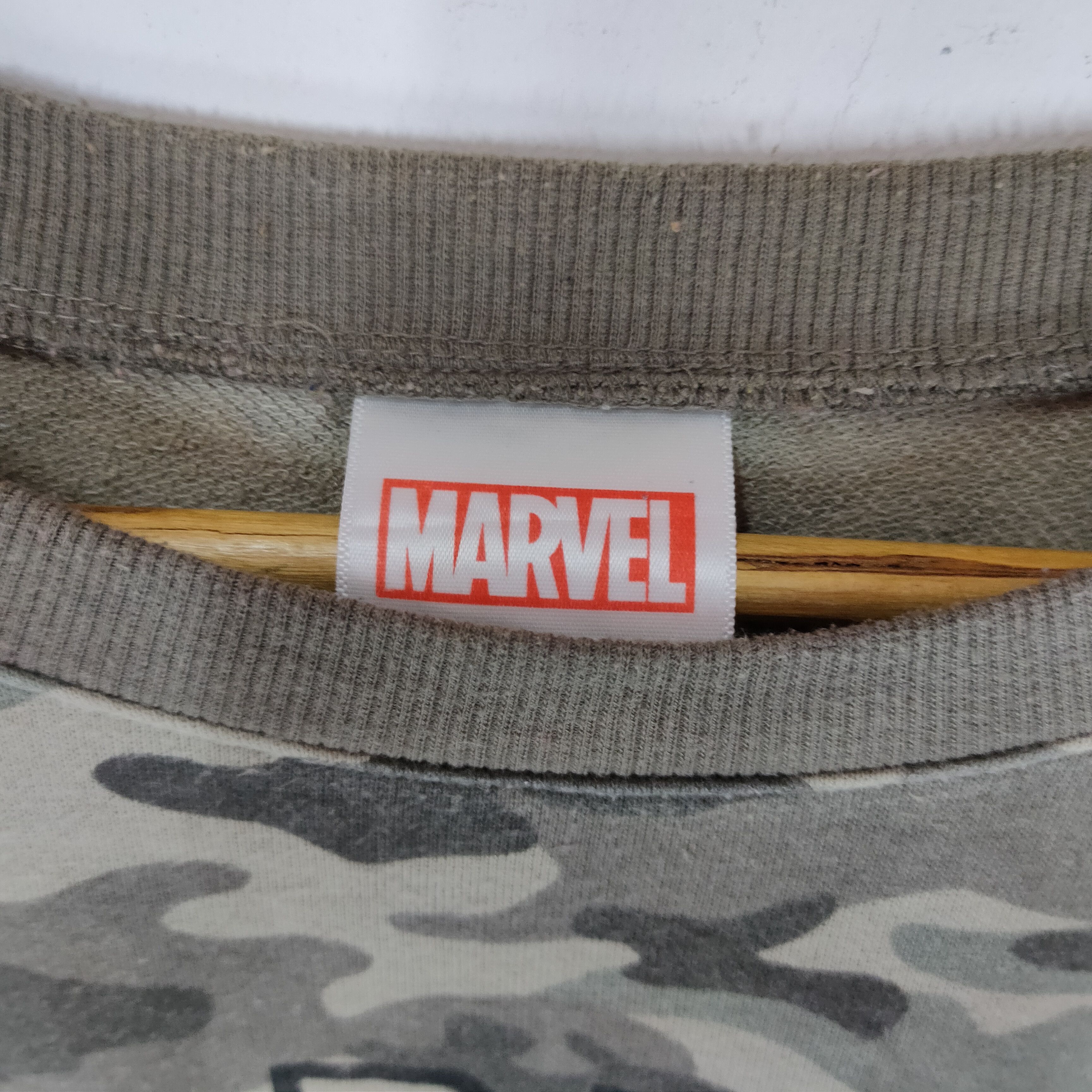 Marvel Comics MARVEL CAMOUFLAGE BAGGY Spellout Shortsleeve Sweatshirt Size US XL / EU 56 / 4 - 3 Thumbnail