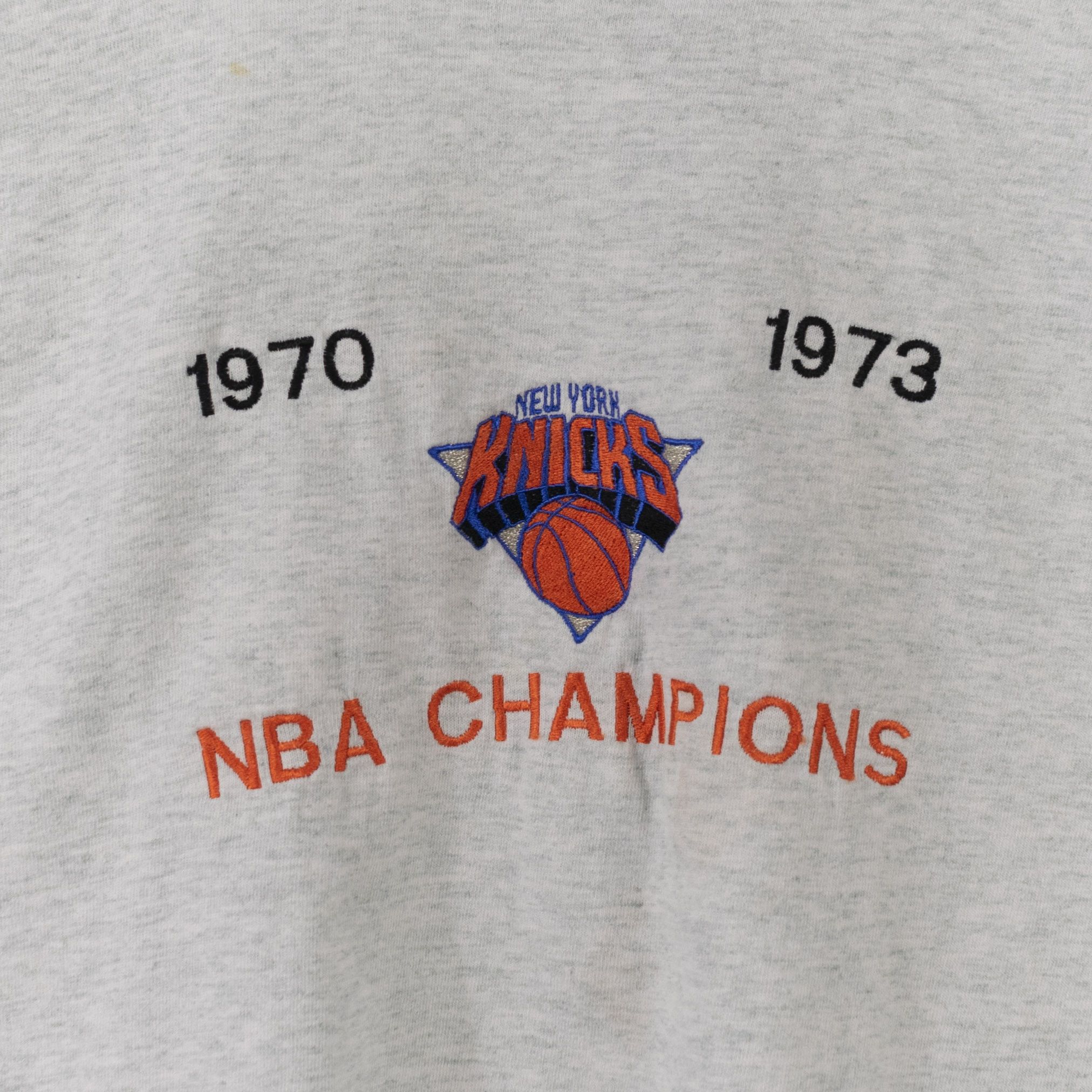 Golden NBA 50 Year New York Knicks 70 73 Champions T-Shirt