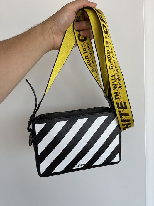 Off-White Last Final Dropped! Off-white Leather Crossbody & Belt Bag Size ONE SIZE - 2 Preview