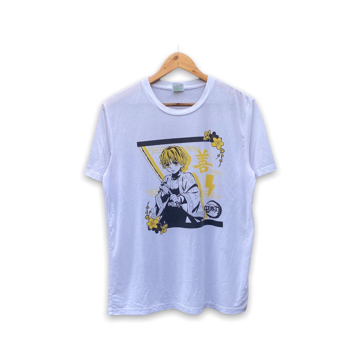 RARE KIMETSU NO YAIBA AGATSUMA ZENITSU MANGA ANIME T SHIRT