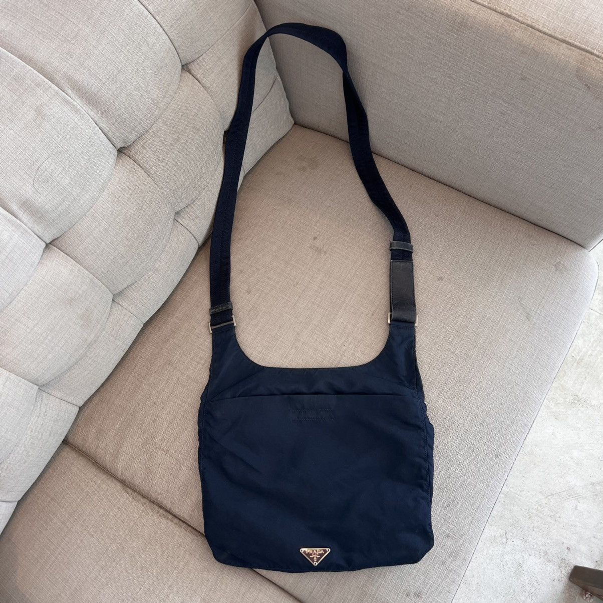 Prada Authentic Prada Nylon Crossbody Bag Size ONE SIZE - 1 Thumbnail